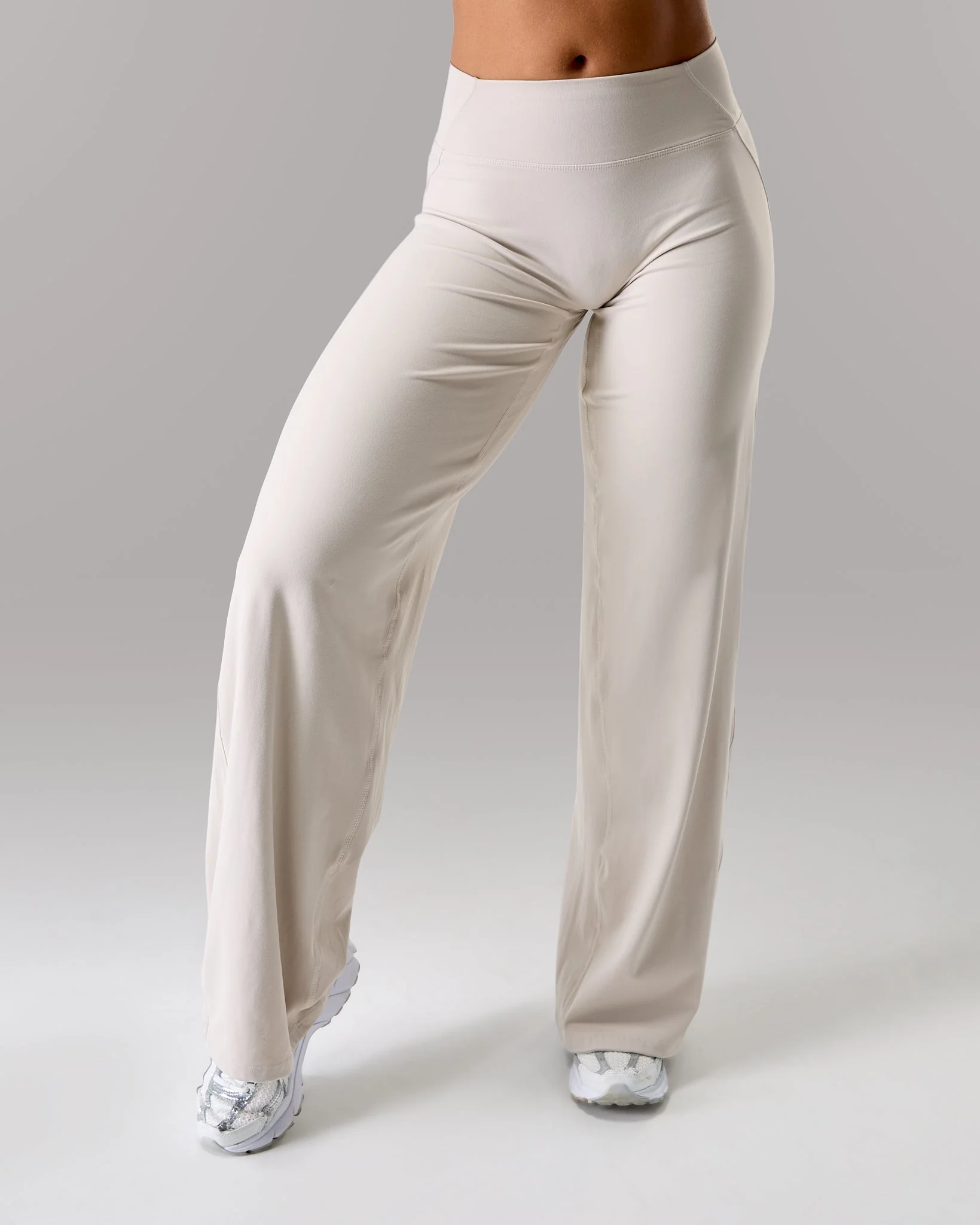 Aura Wide Leg Pant - Wheat - Image 5