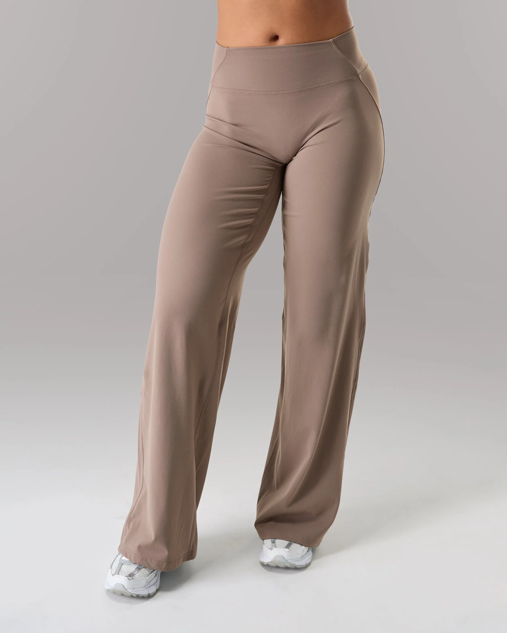 Aura Wide Leg Pant - Mocha - Image 5