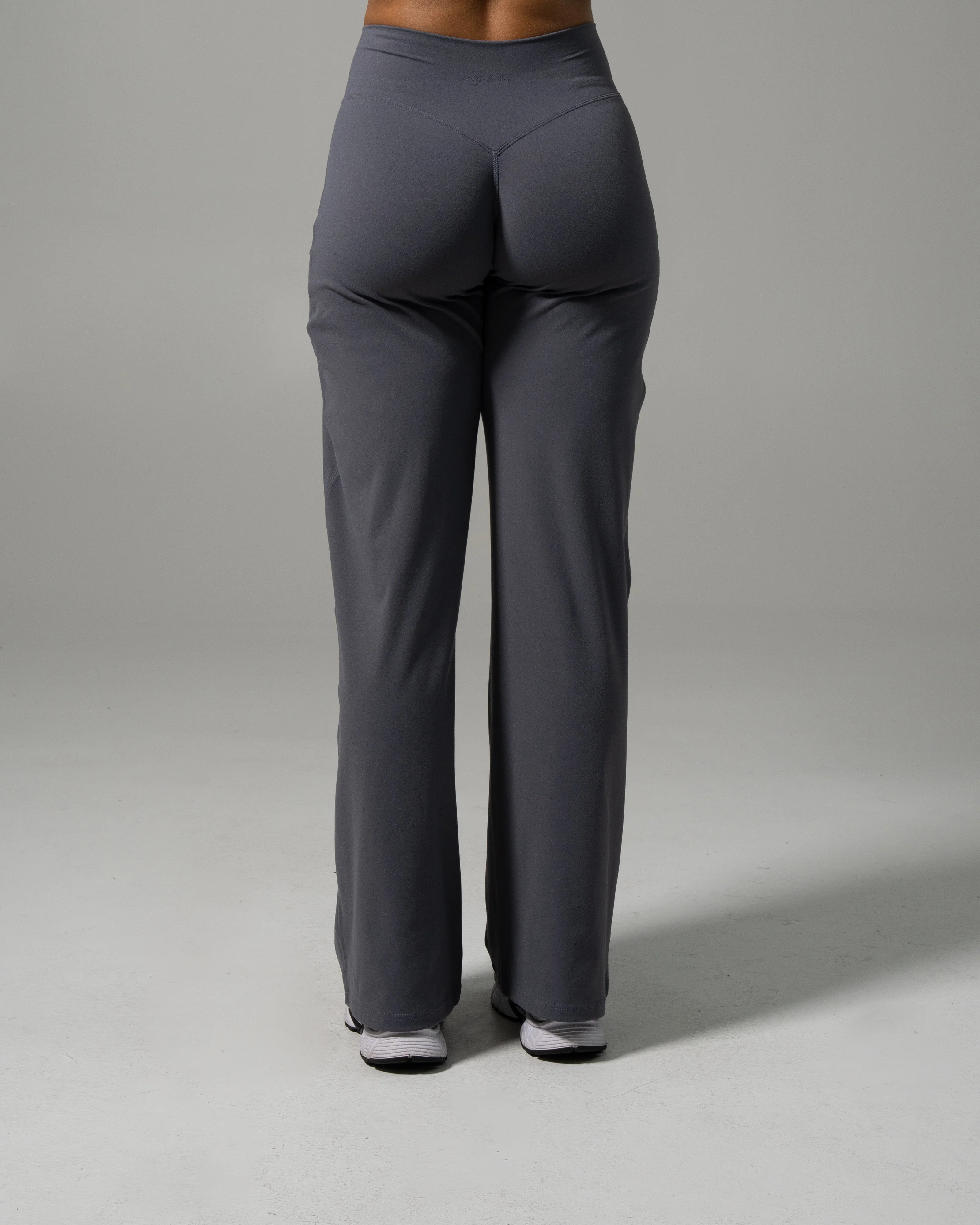 Aura Wide Leg Pant - Thunderstorm - Image 2