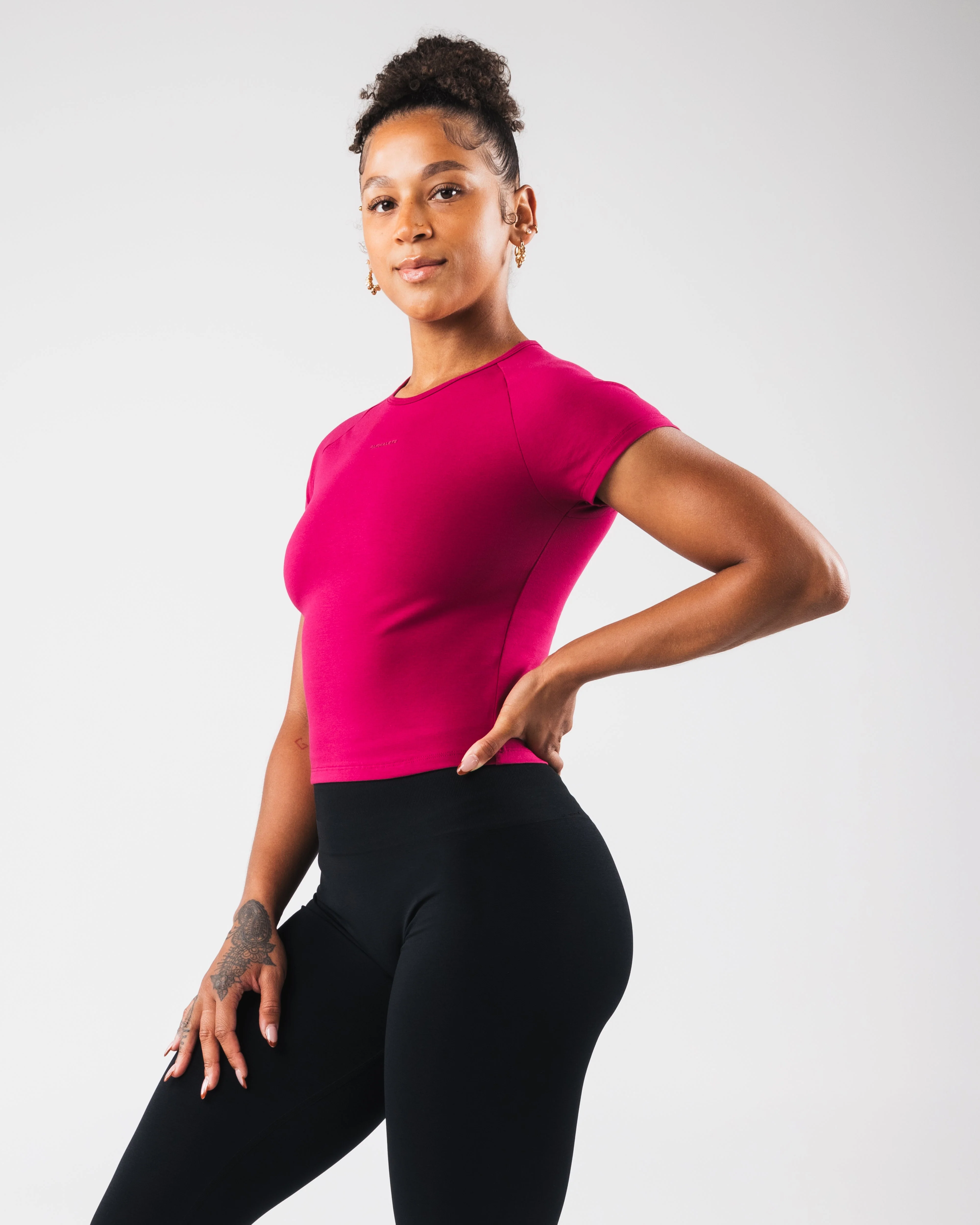 Baby Tee - Berry - Image 3