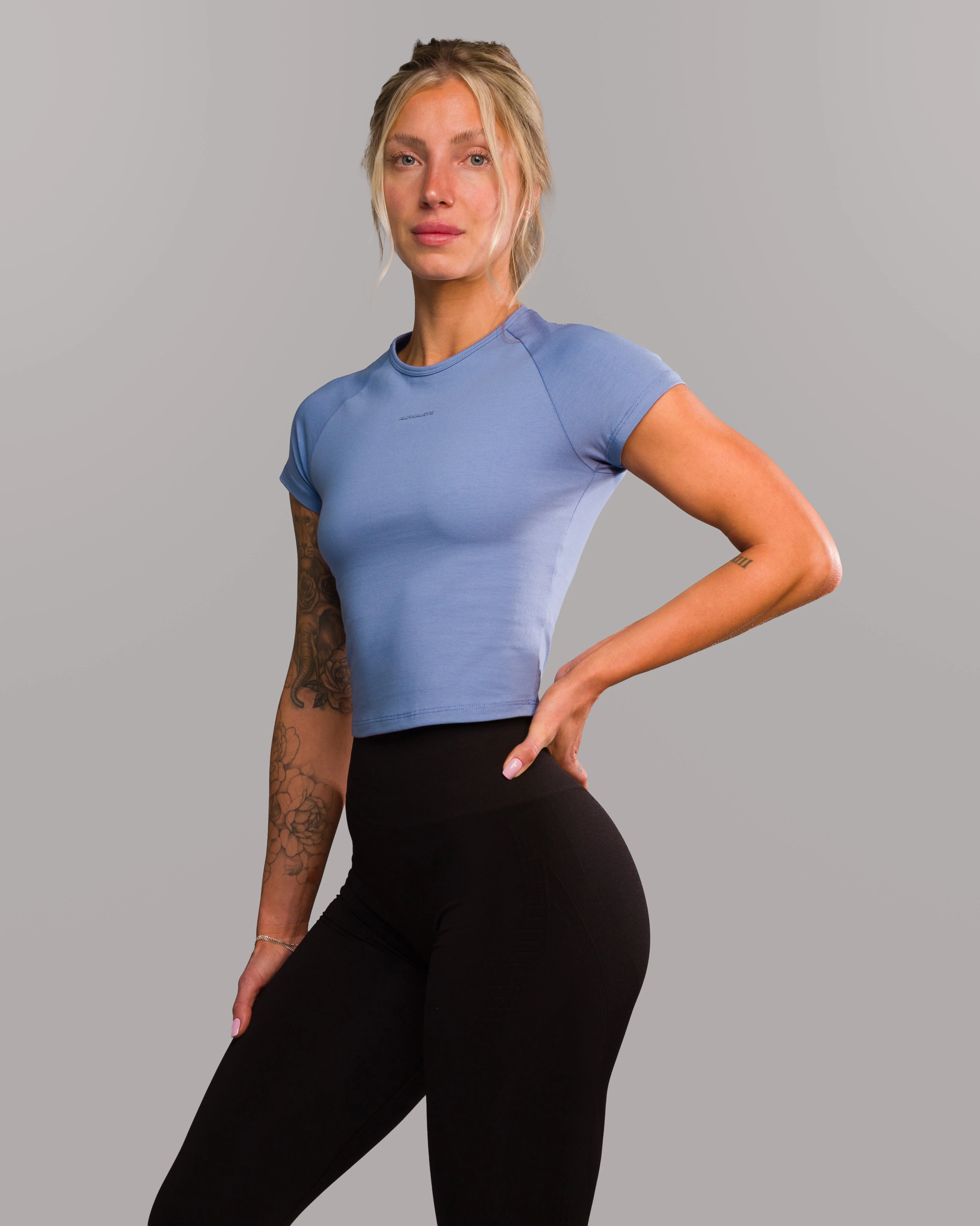 Baby Tee - Bluebonnet - Image 2