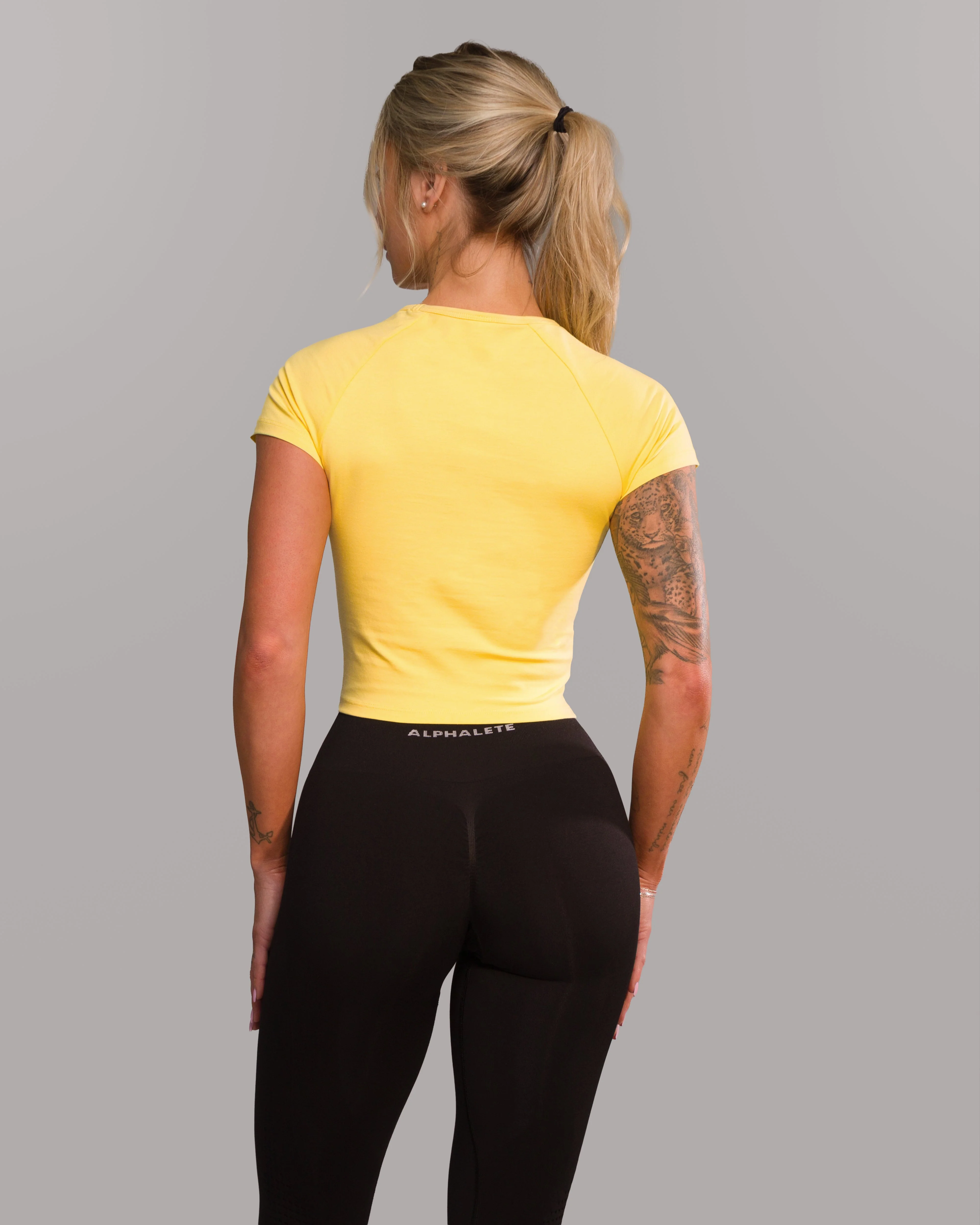 Baby Tee - Canary - Image 3