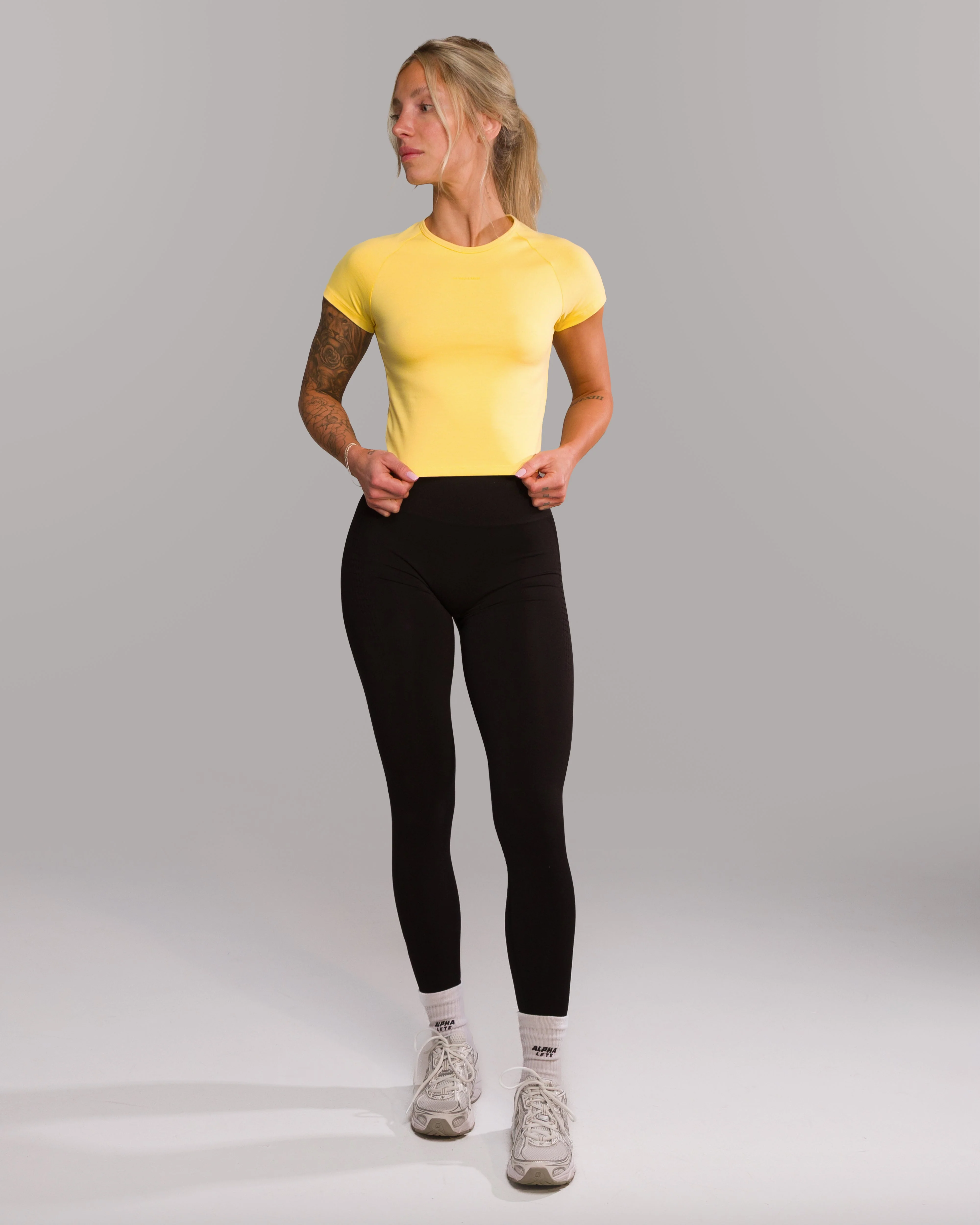 Baby Tee - Canary - Image 4