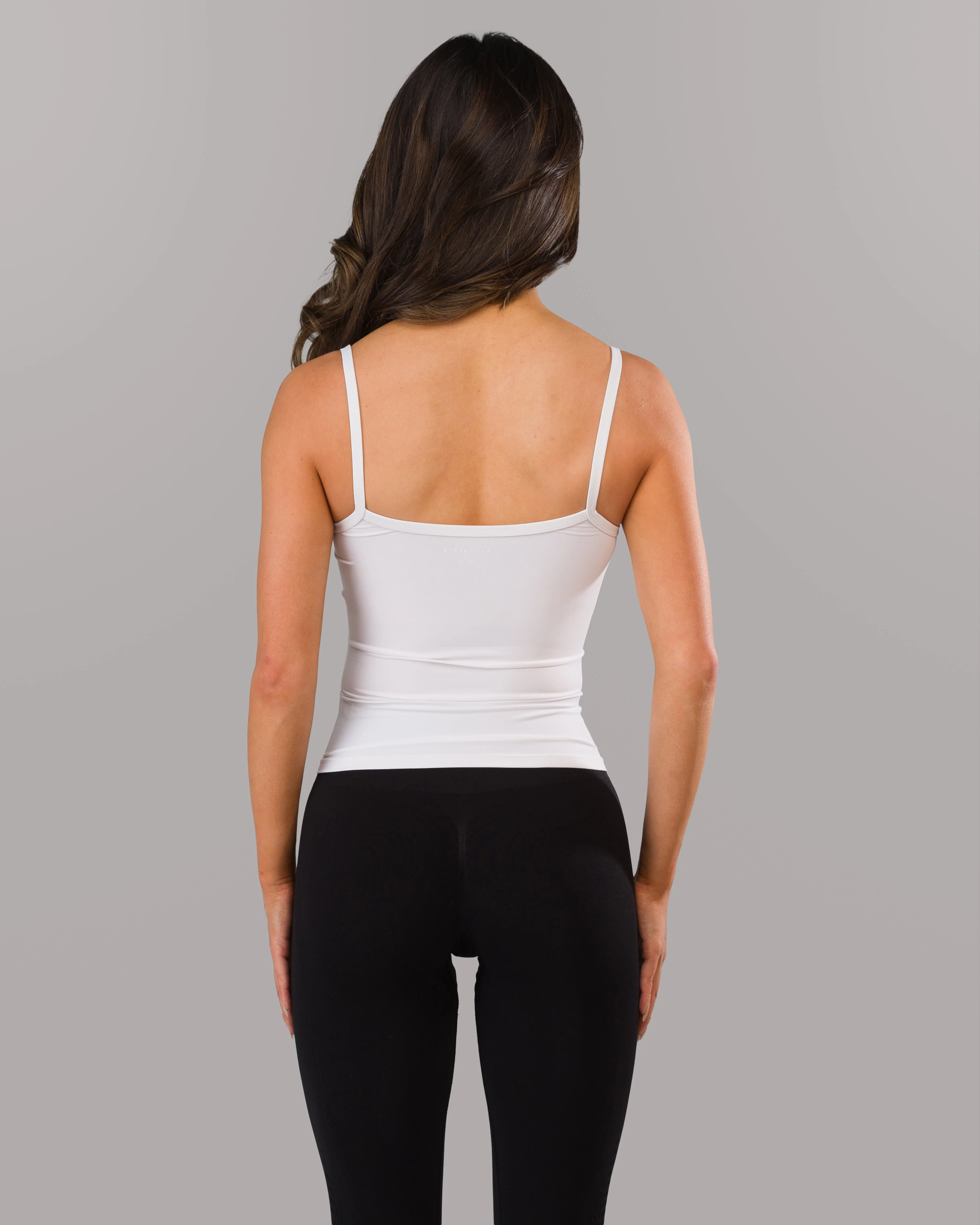 Basics Cami Tank - White - Image 3