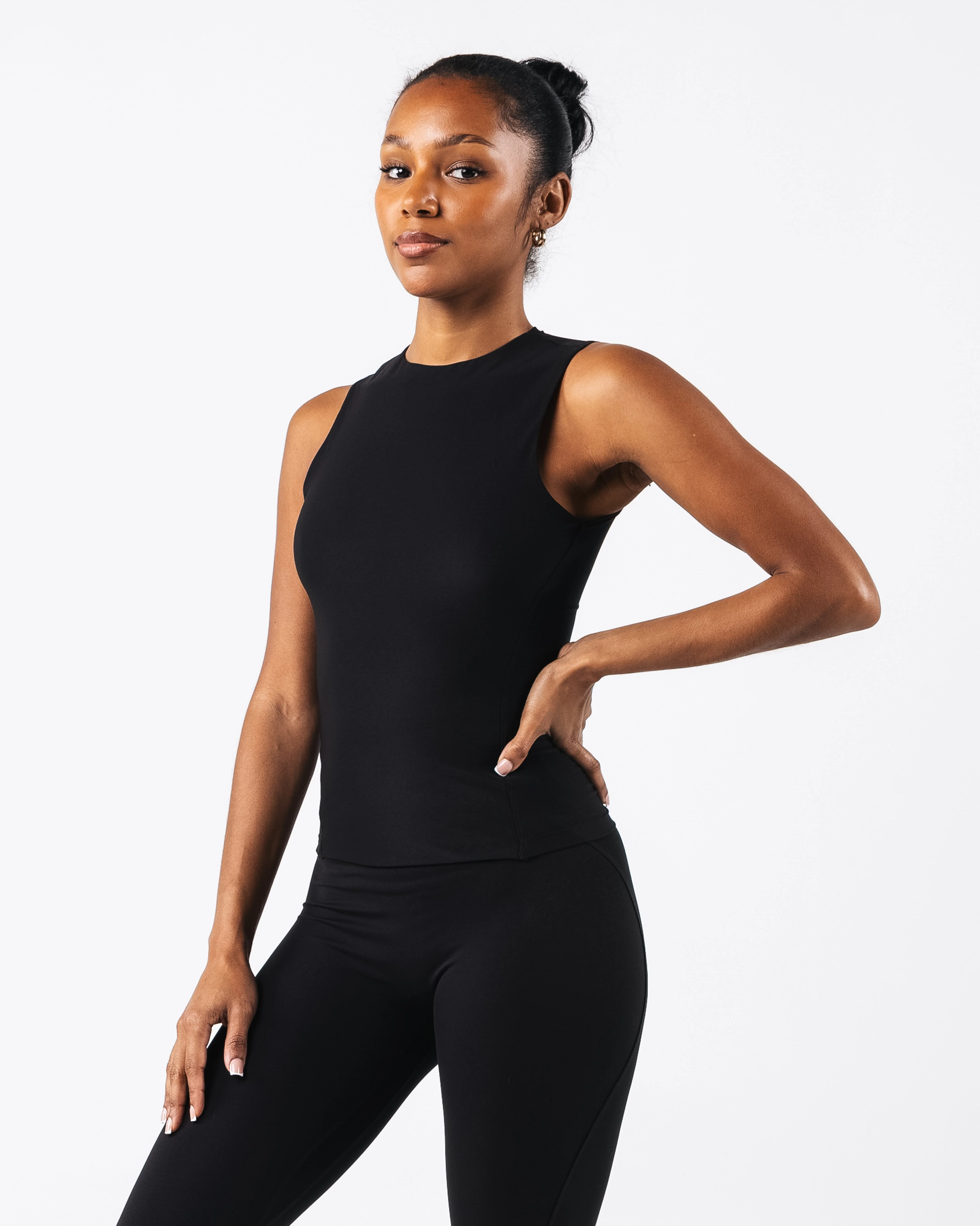 Basics Tank - Black - Image 3