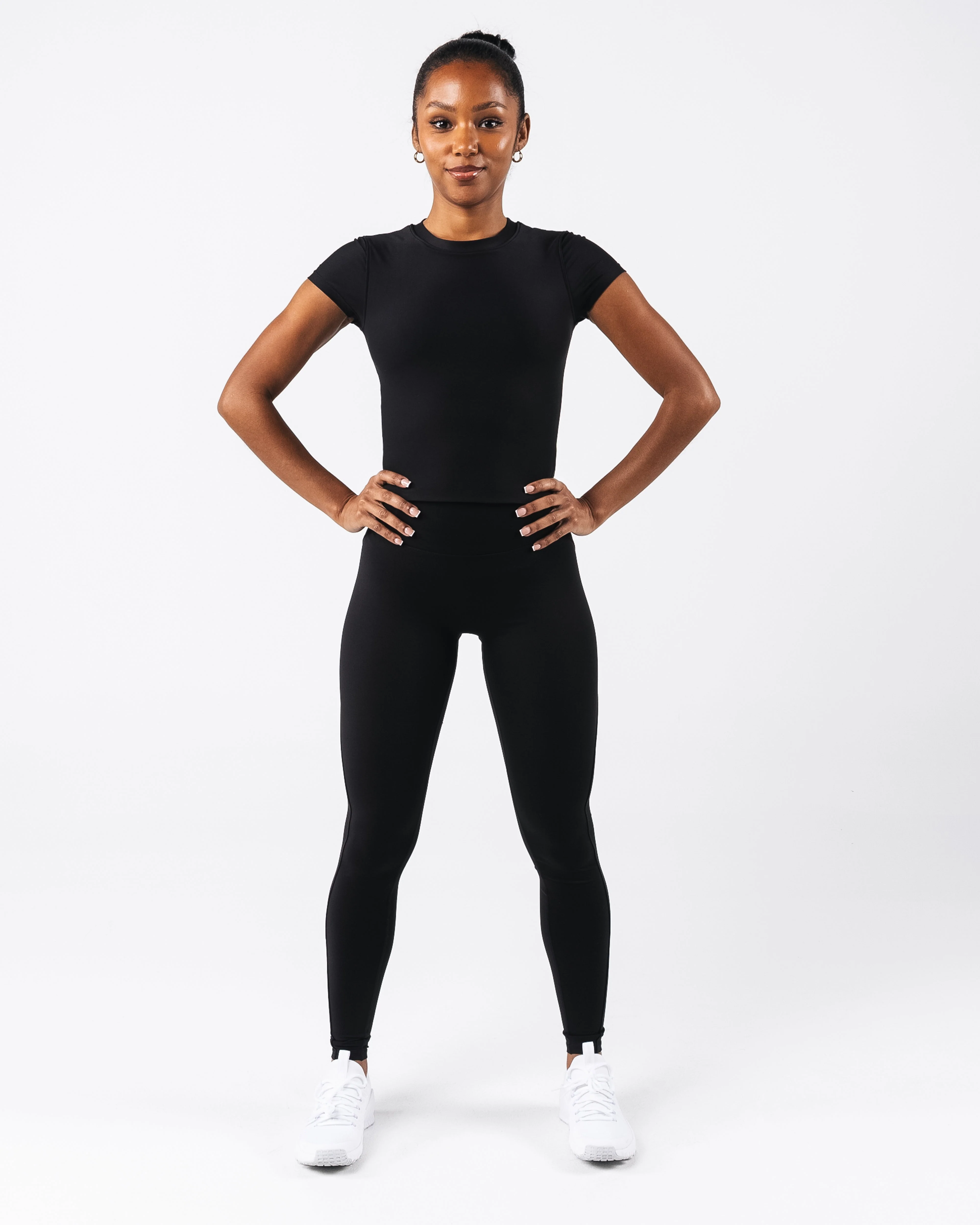 Basics Tee - Black - Image 2