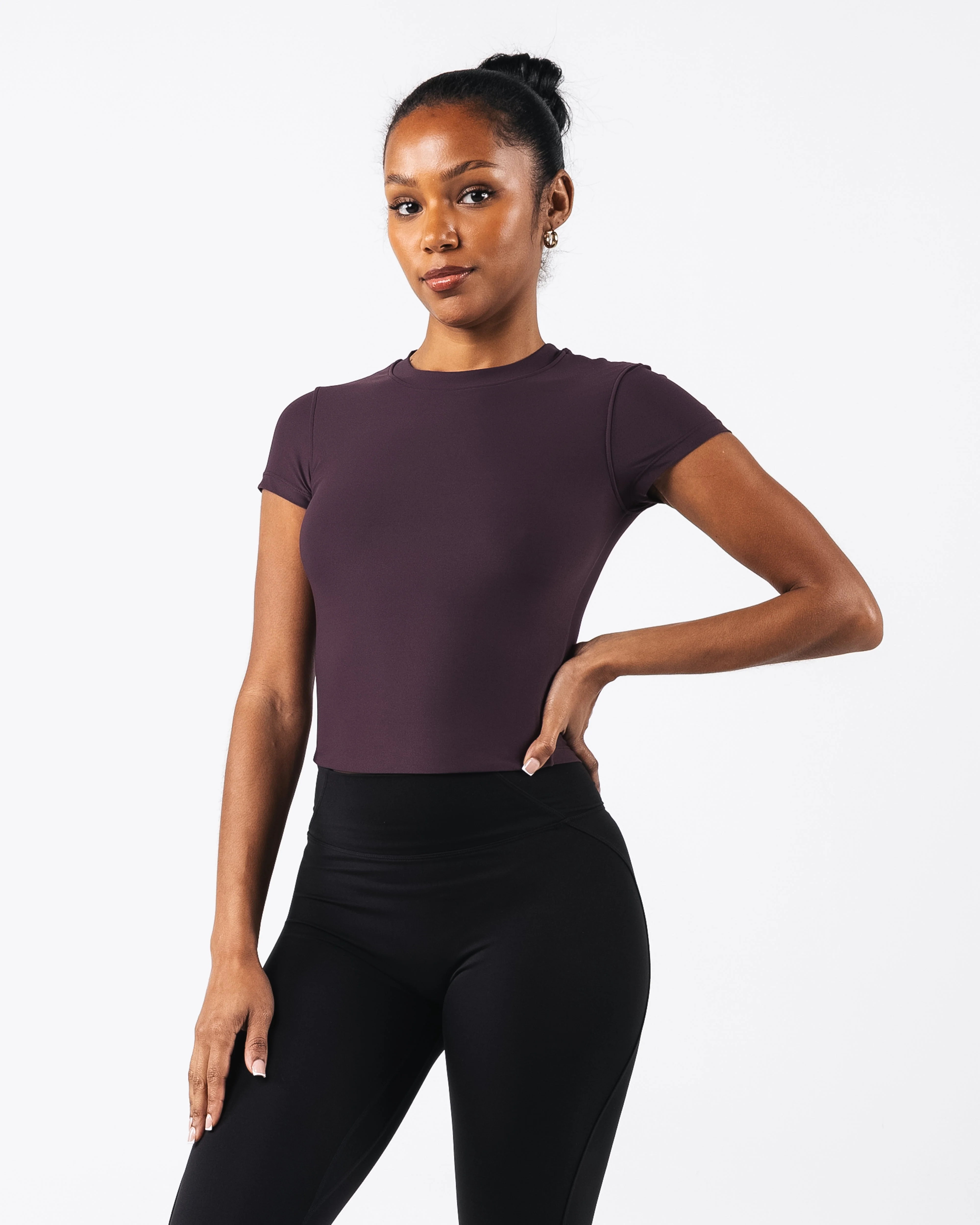 Basics Tee - Black Garnet - Image 3