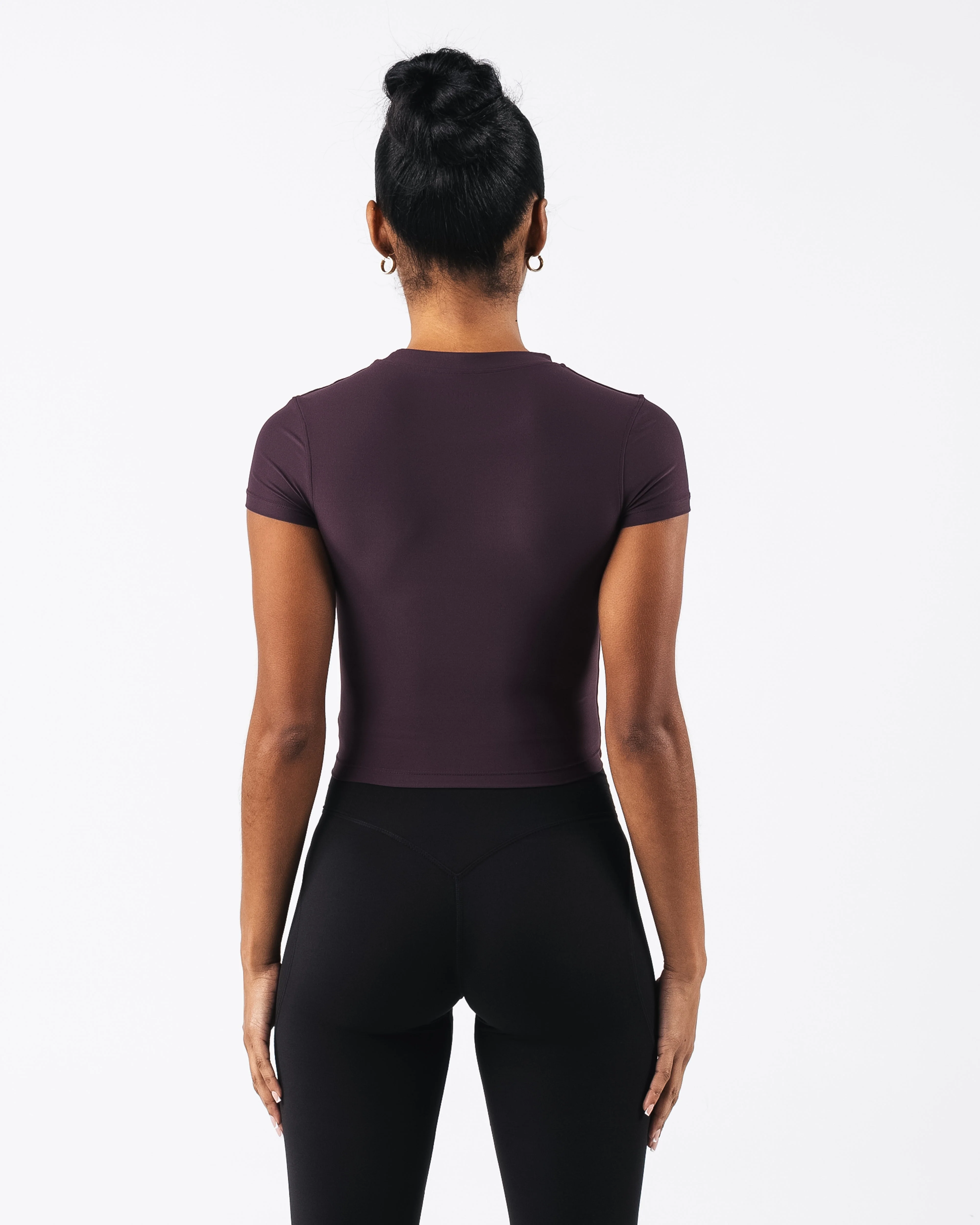 Basics Tee - Black Garnet - Image 4