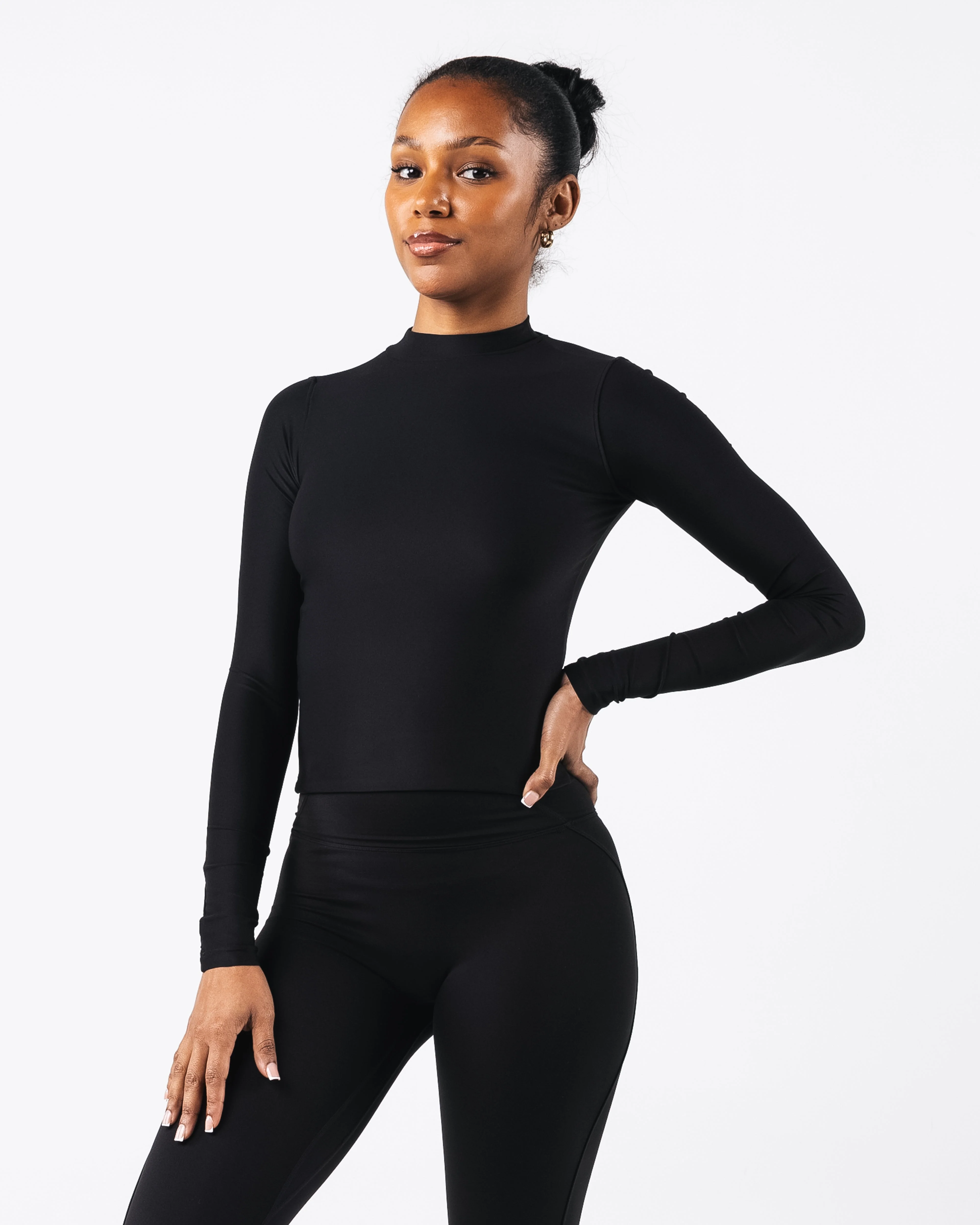 Basics Turtleneck - Black - Image 3