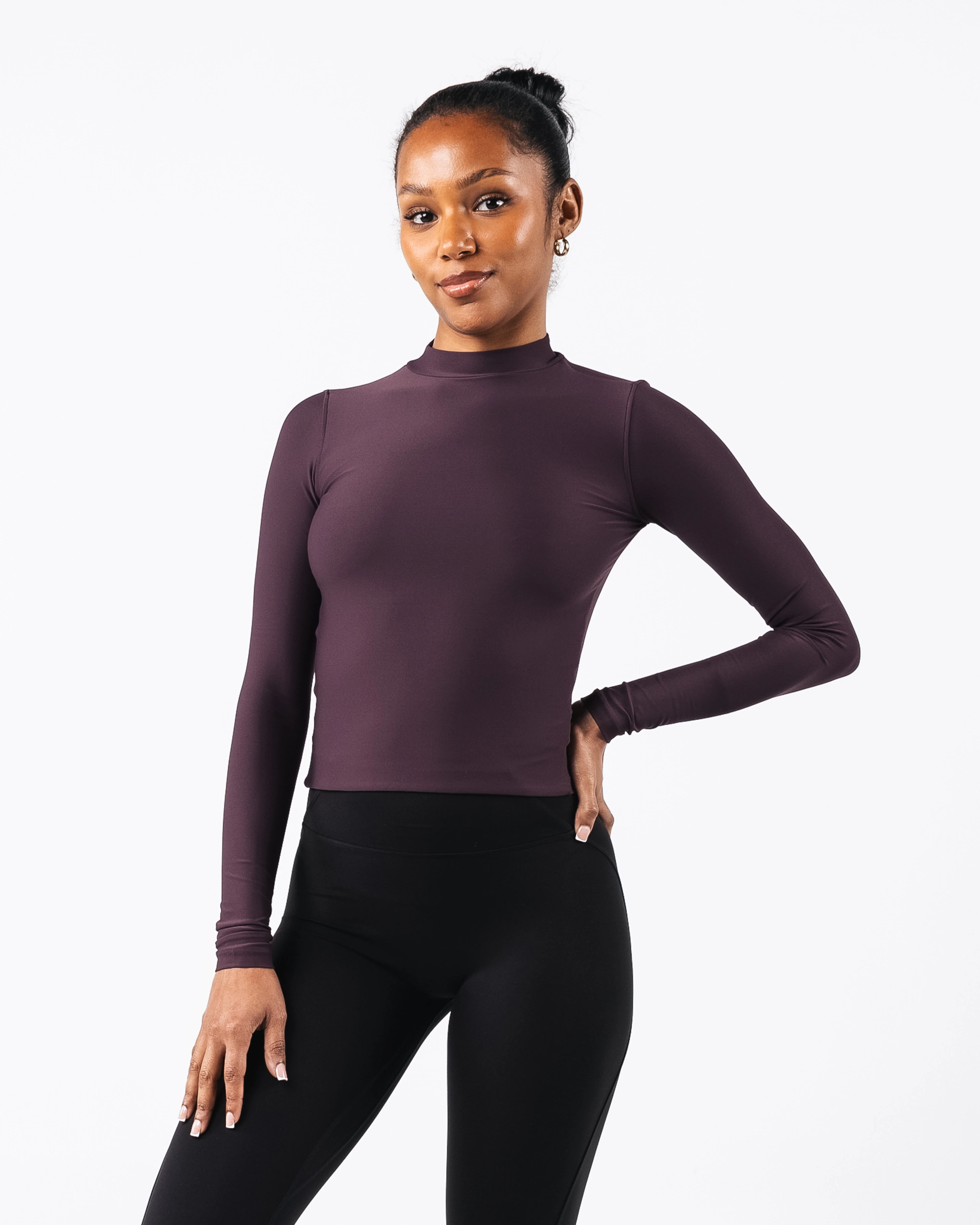 Basics Turtleneck - Black Garnet - Image 3