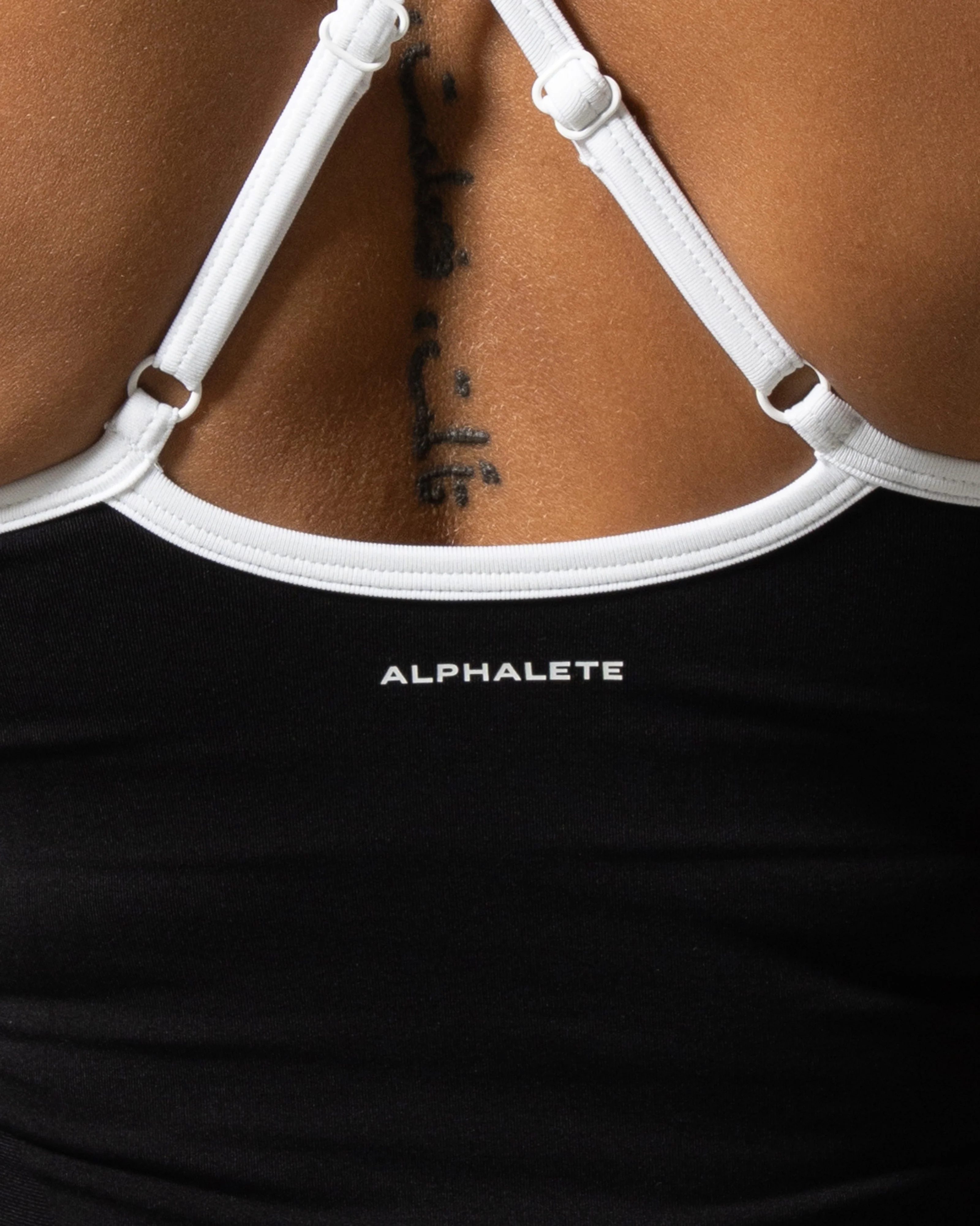 Crossed Push Tank - Black Contrast - Image 4