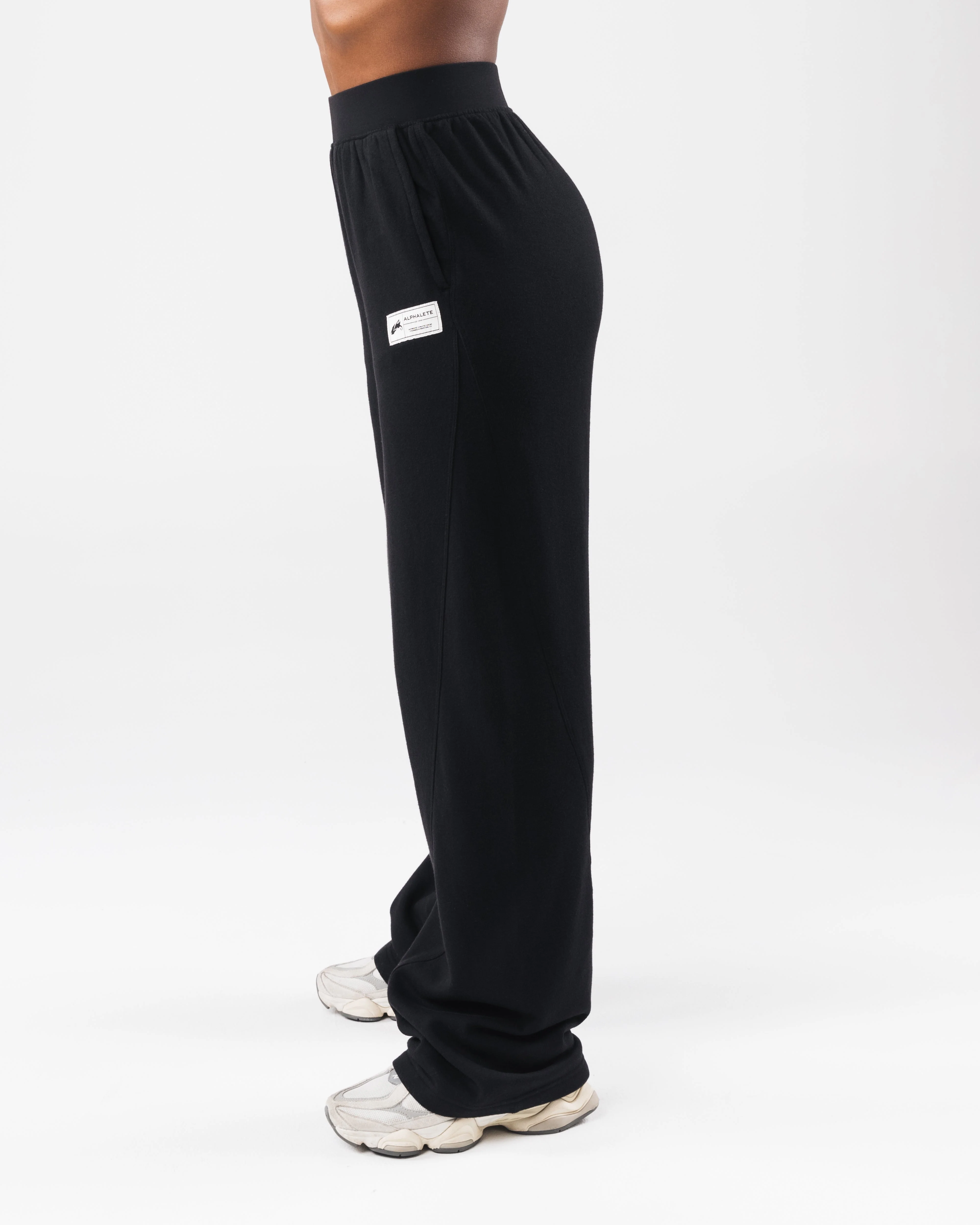 Fleece Sweatpant - Black - Image 3