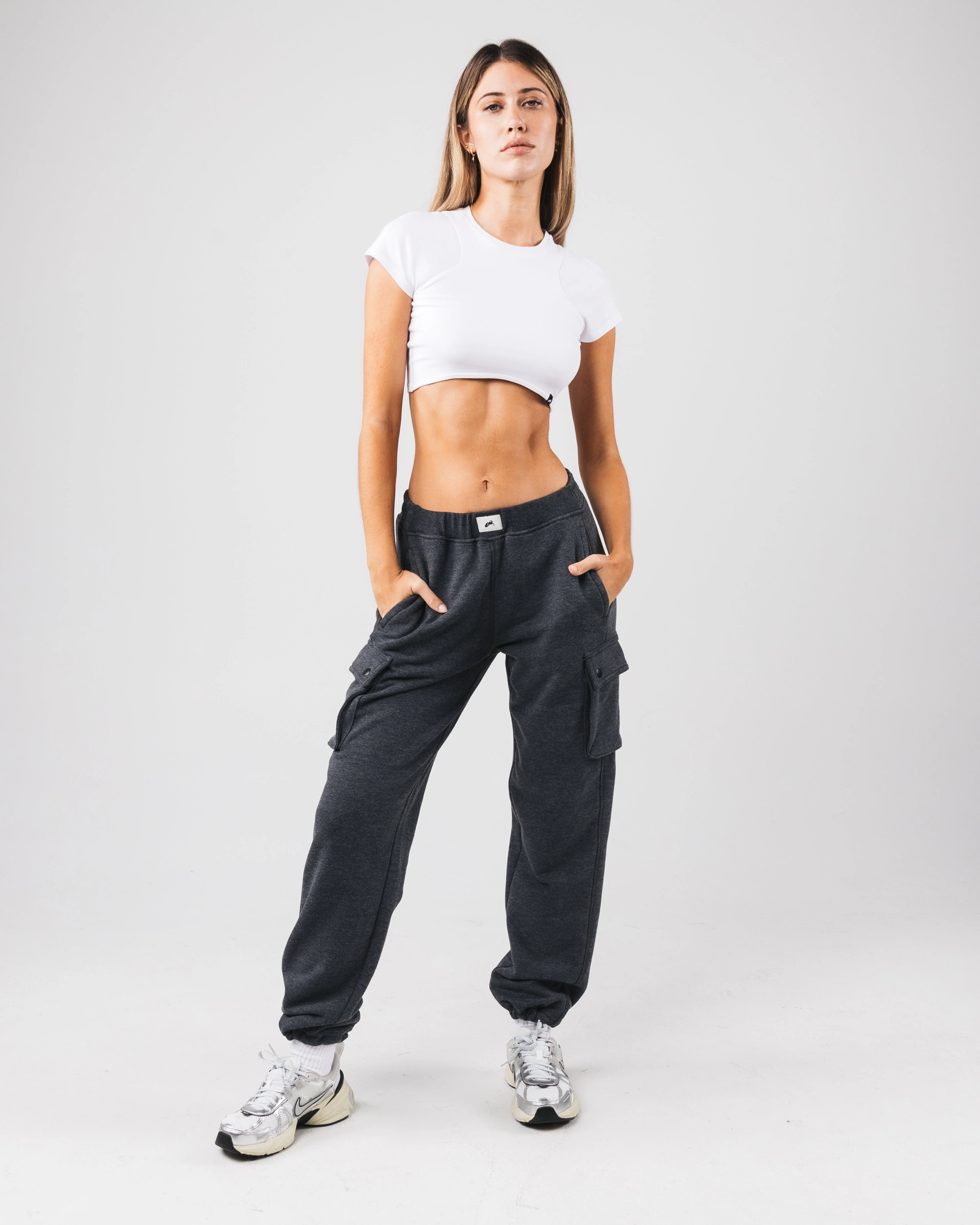 Trek Cargo Pant - Heather Black - Image 2