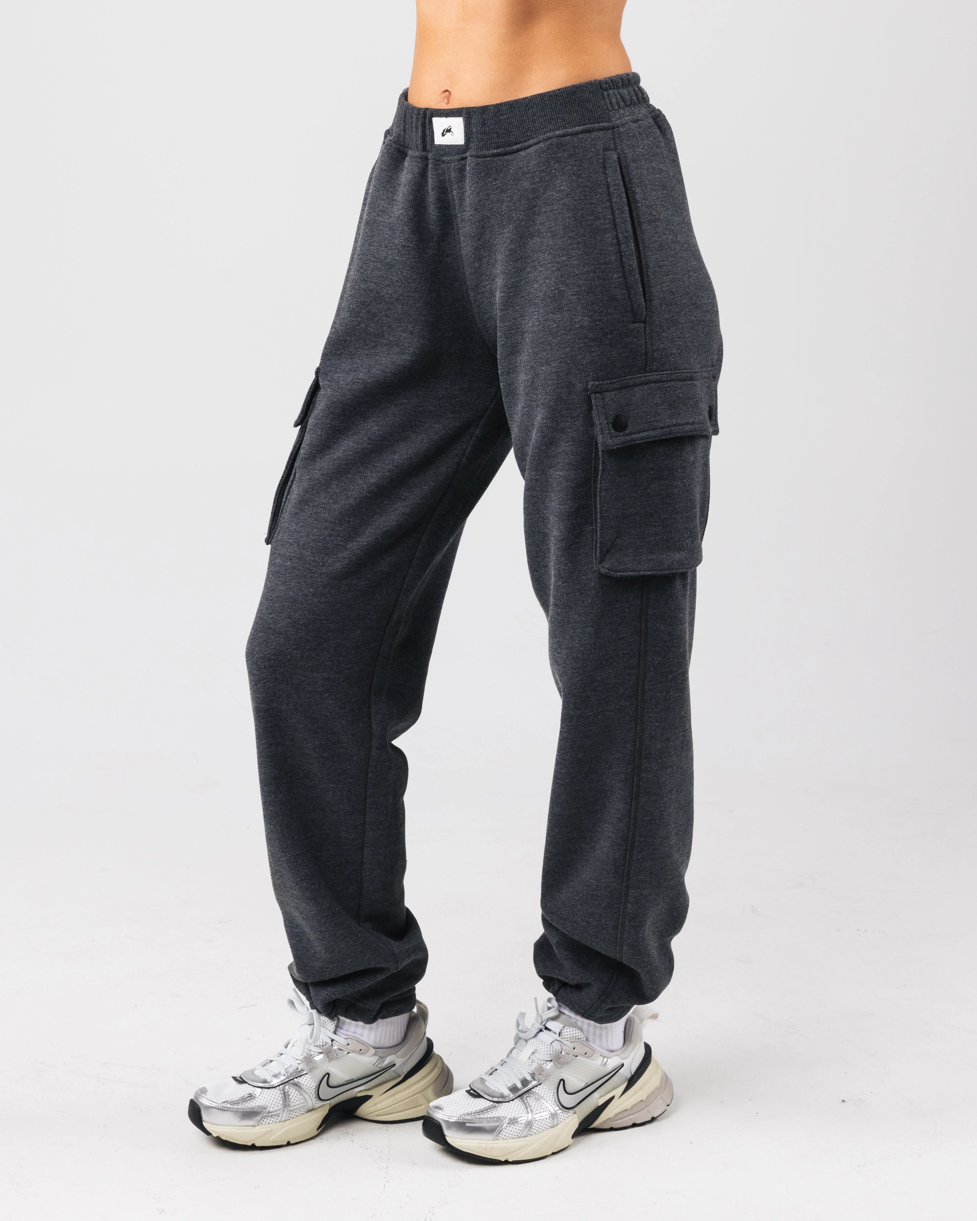 Trek Cargo Pant - Heather Black - Image 3
