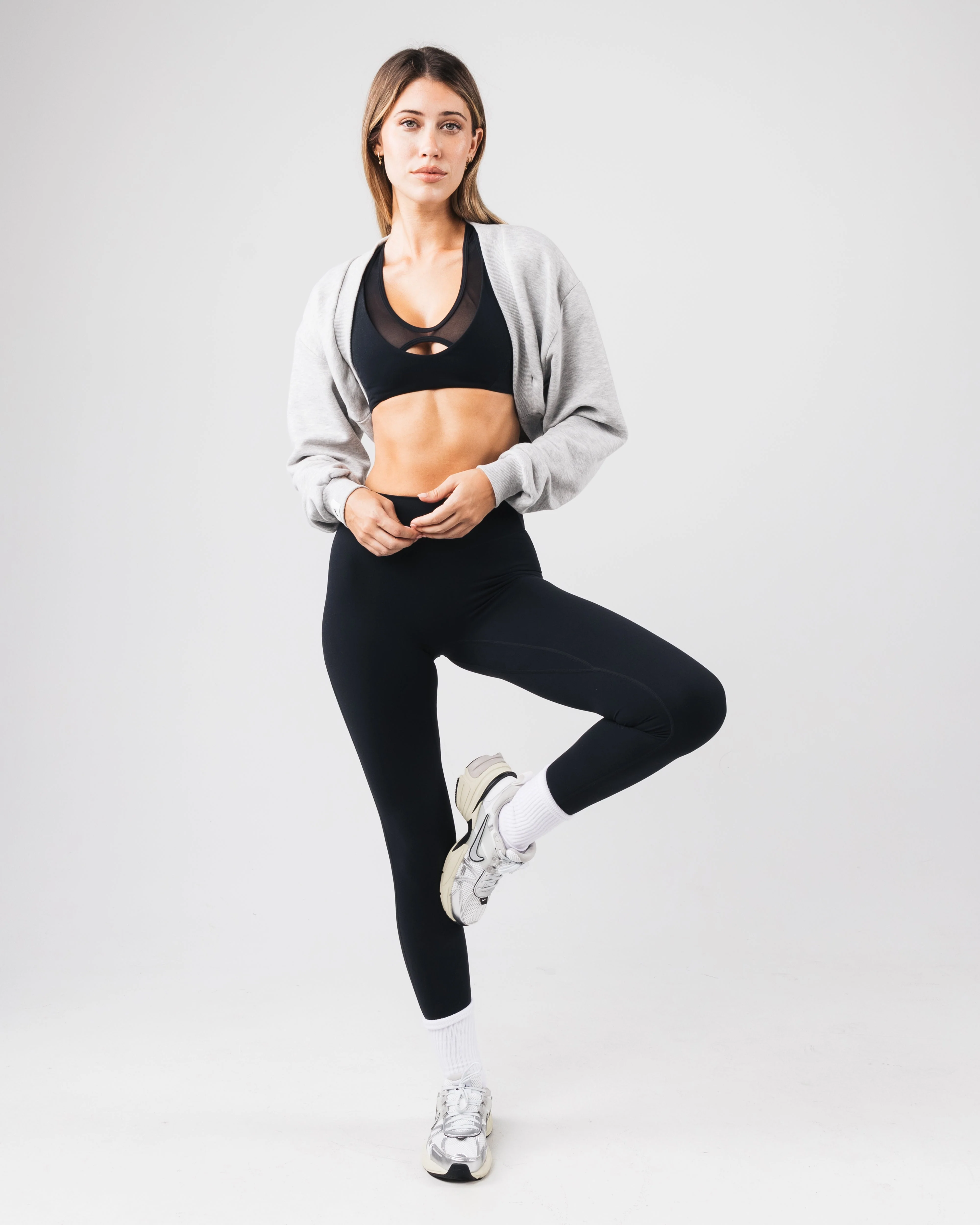 Overlay Shrug - Heather Cloud - Image 2