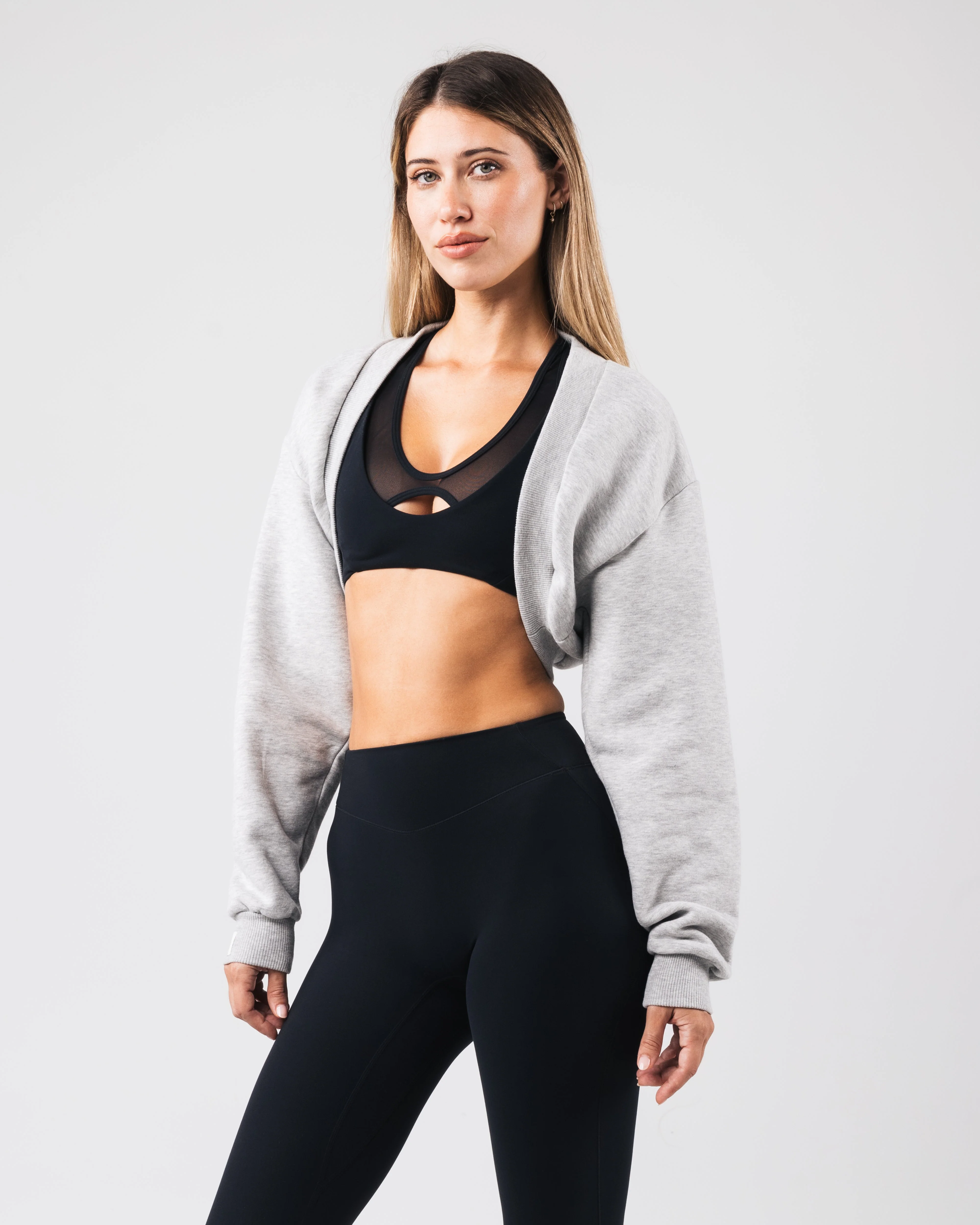 Overlay Shrug - Heather Cloud - Image 3