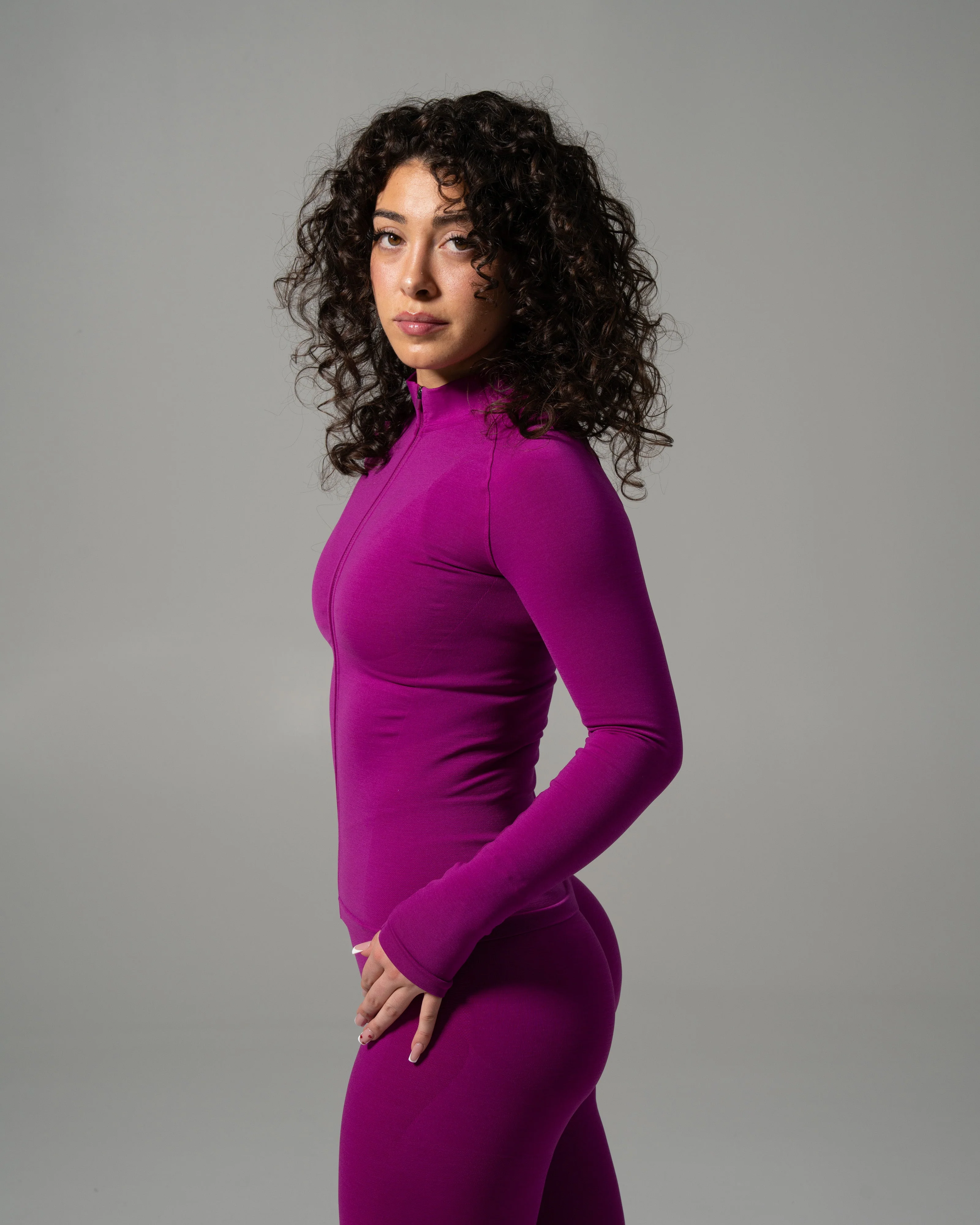 Glass Jacket - Dark Fuchsia - Image 3