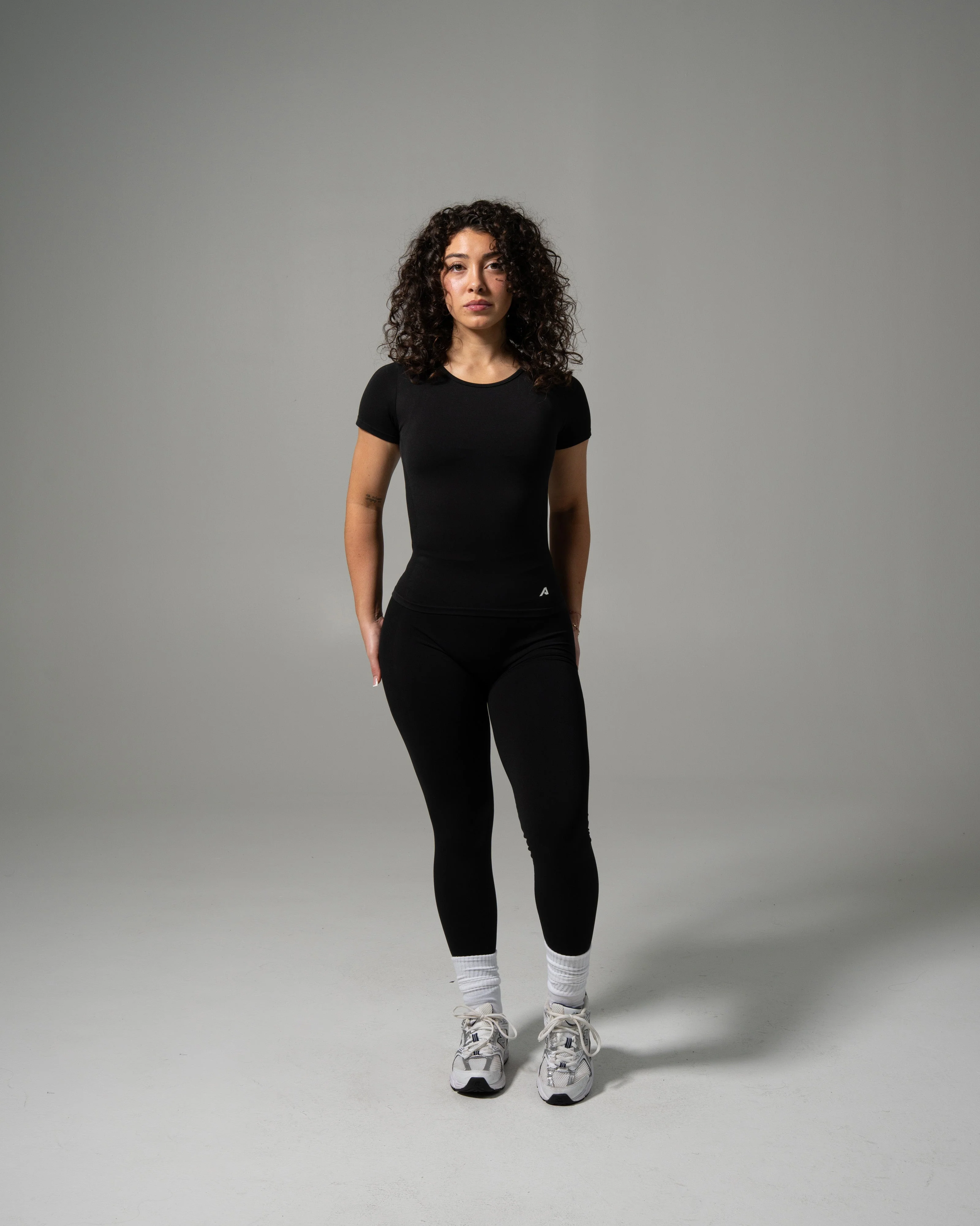 Glass Tee - Black - Image 4