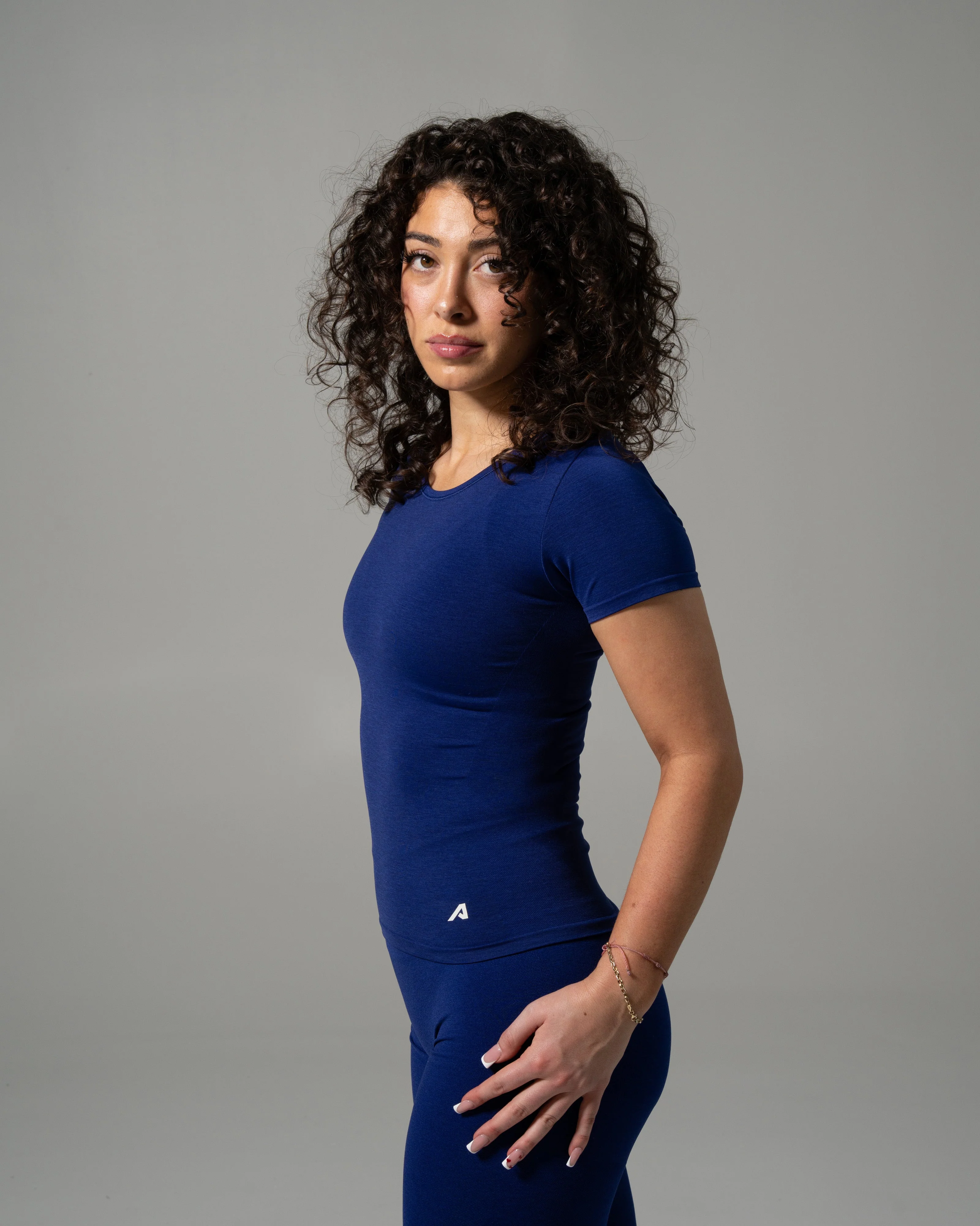 Glass Tee - Indigo - Image 3