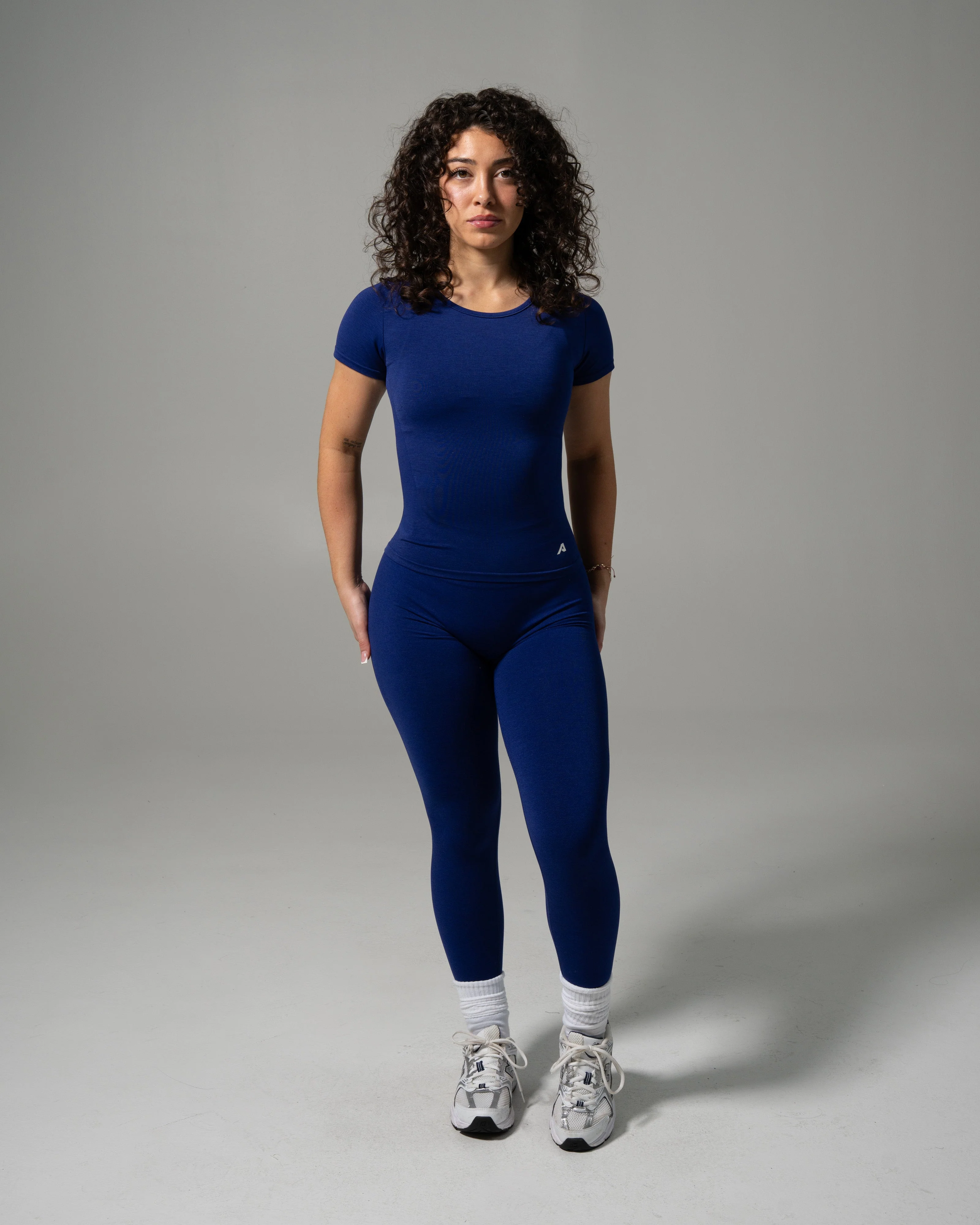 Glass Tee - Indigo - Image 4