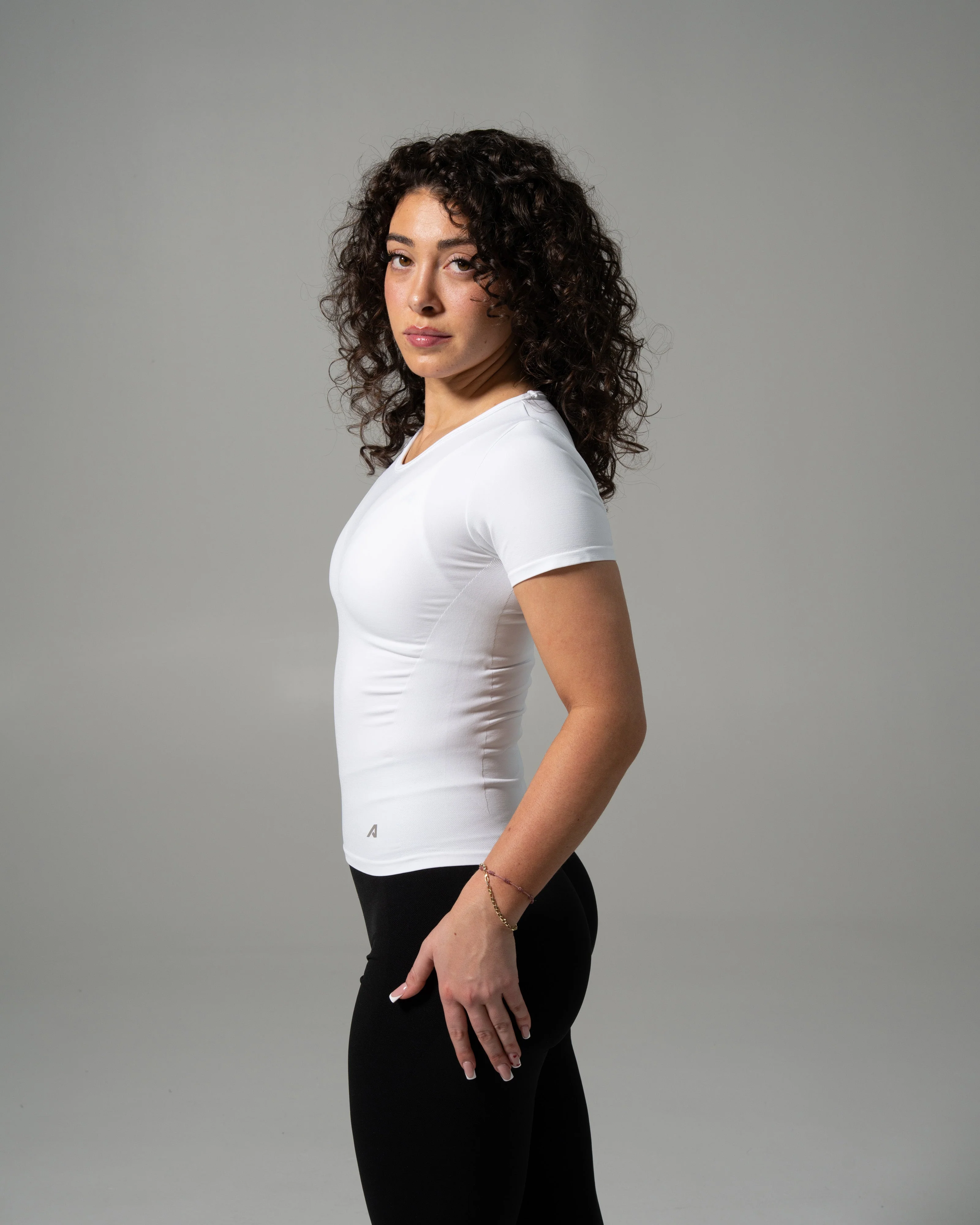 Glass Tee - White - Image 3