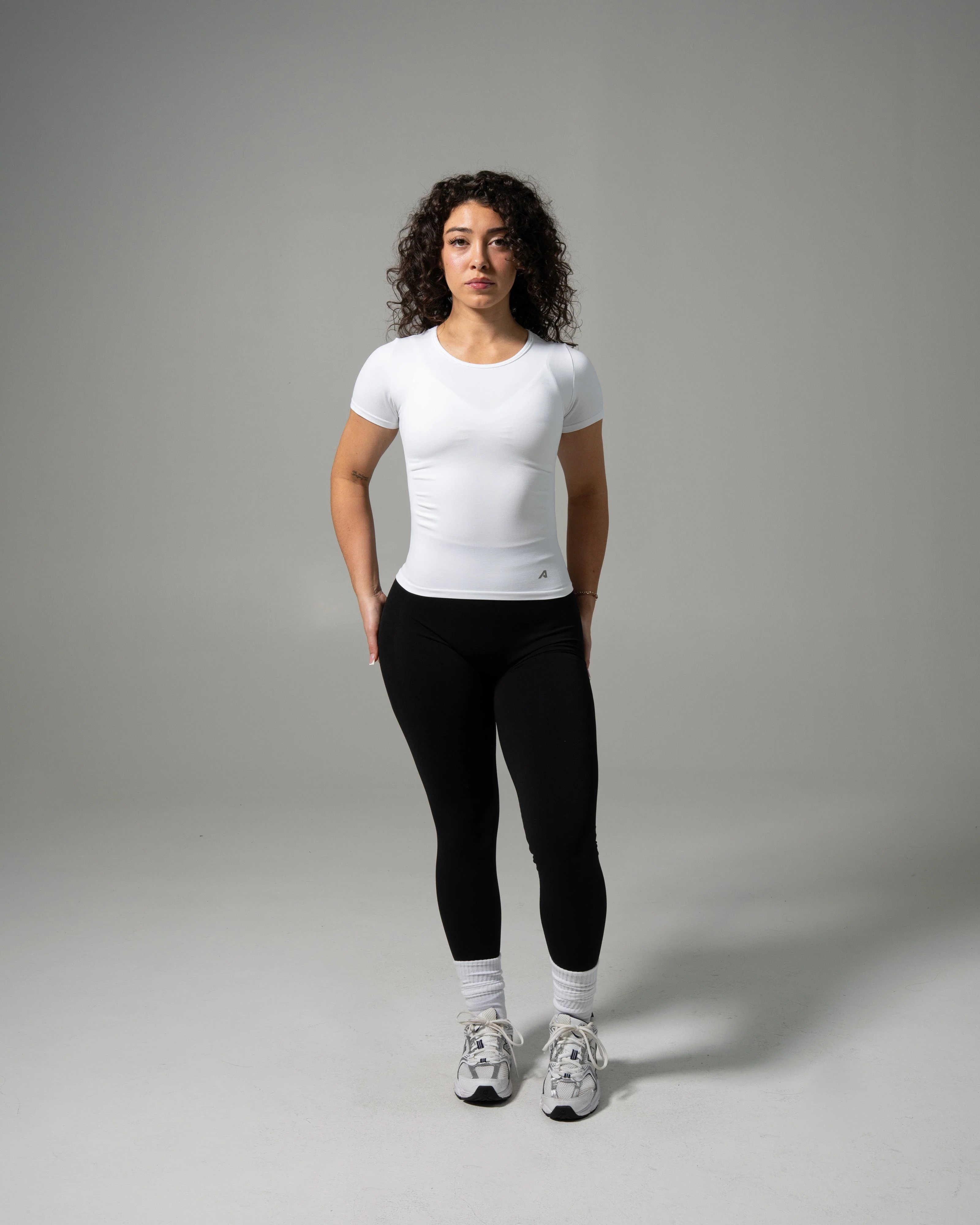 Glass Tee - White - Image 4
