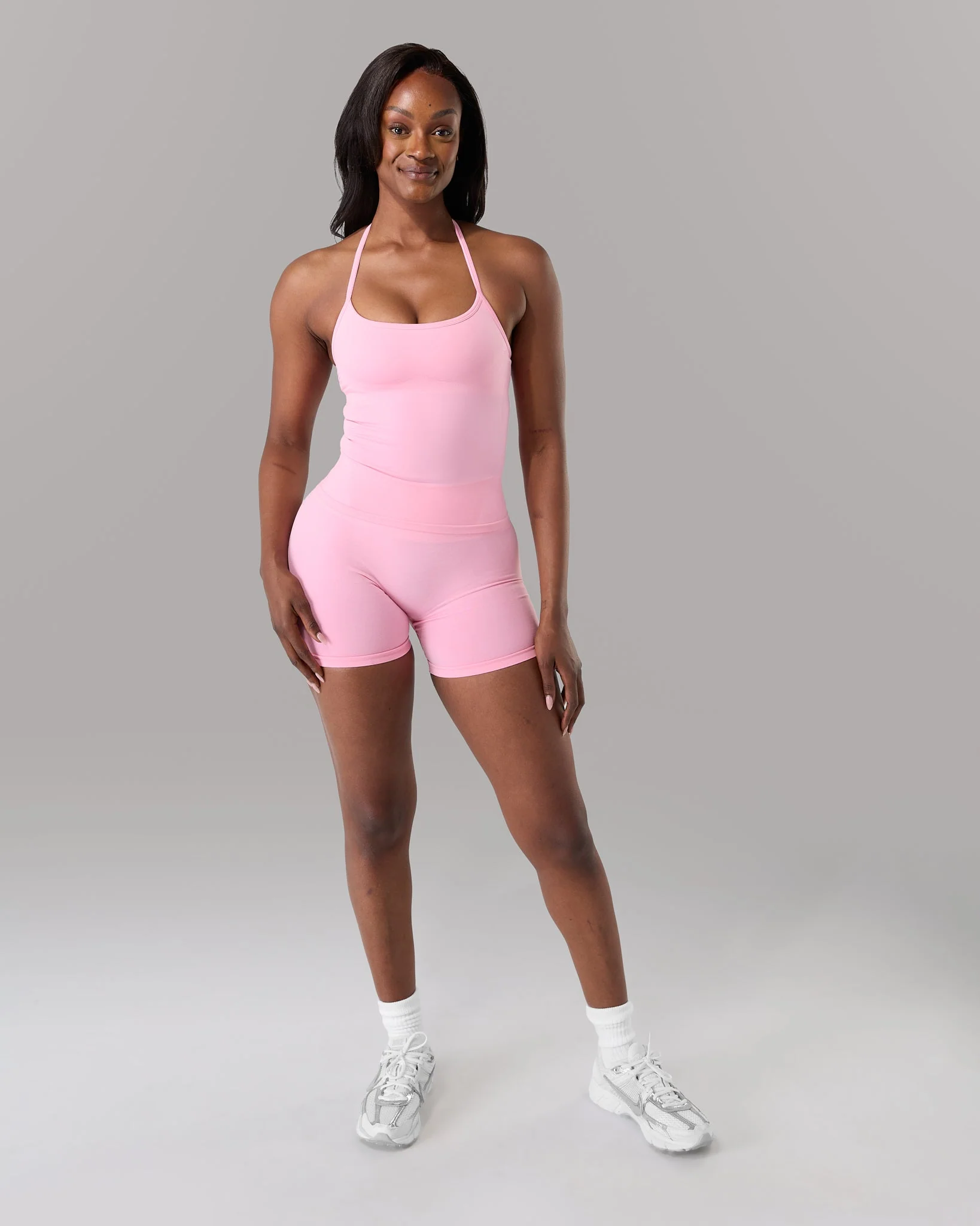Halter Push Tank - Rose - Image 2