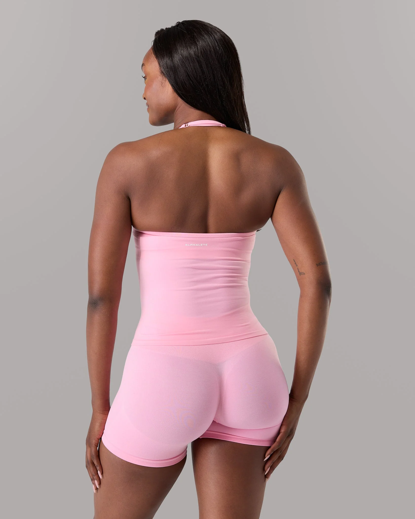 Halter Push Tank - Rose - Image 3