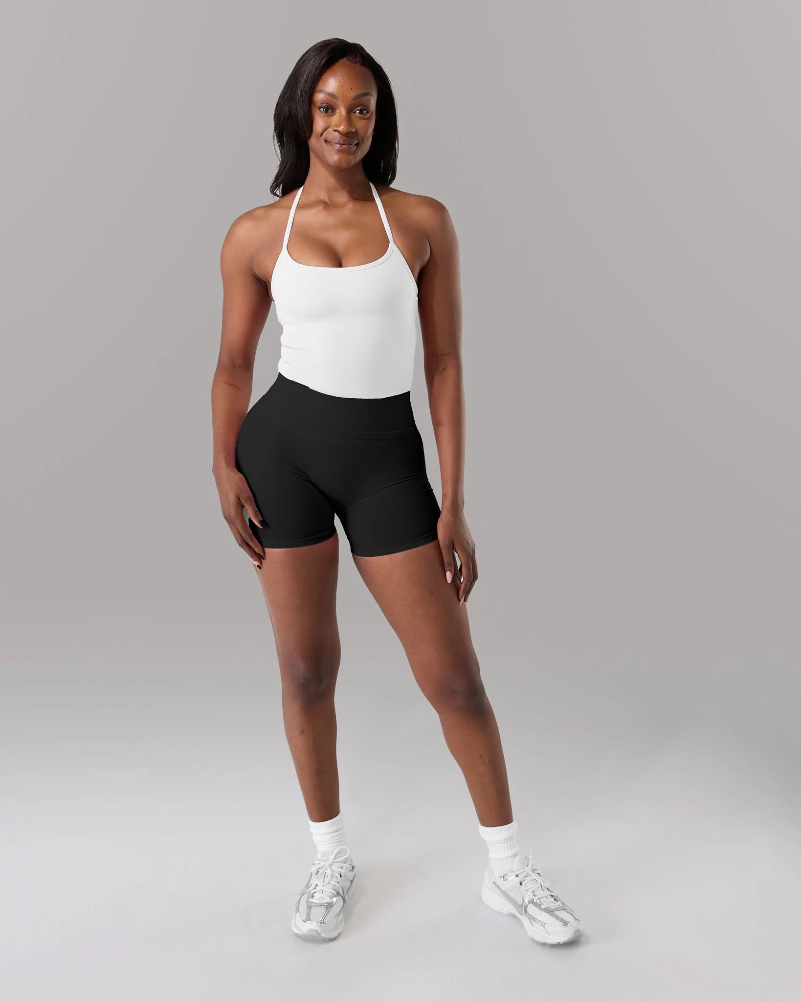 Halter Push Tank - White - Image 2