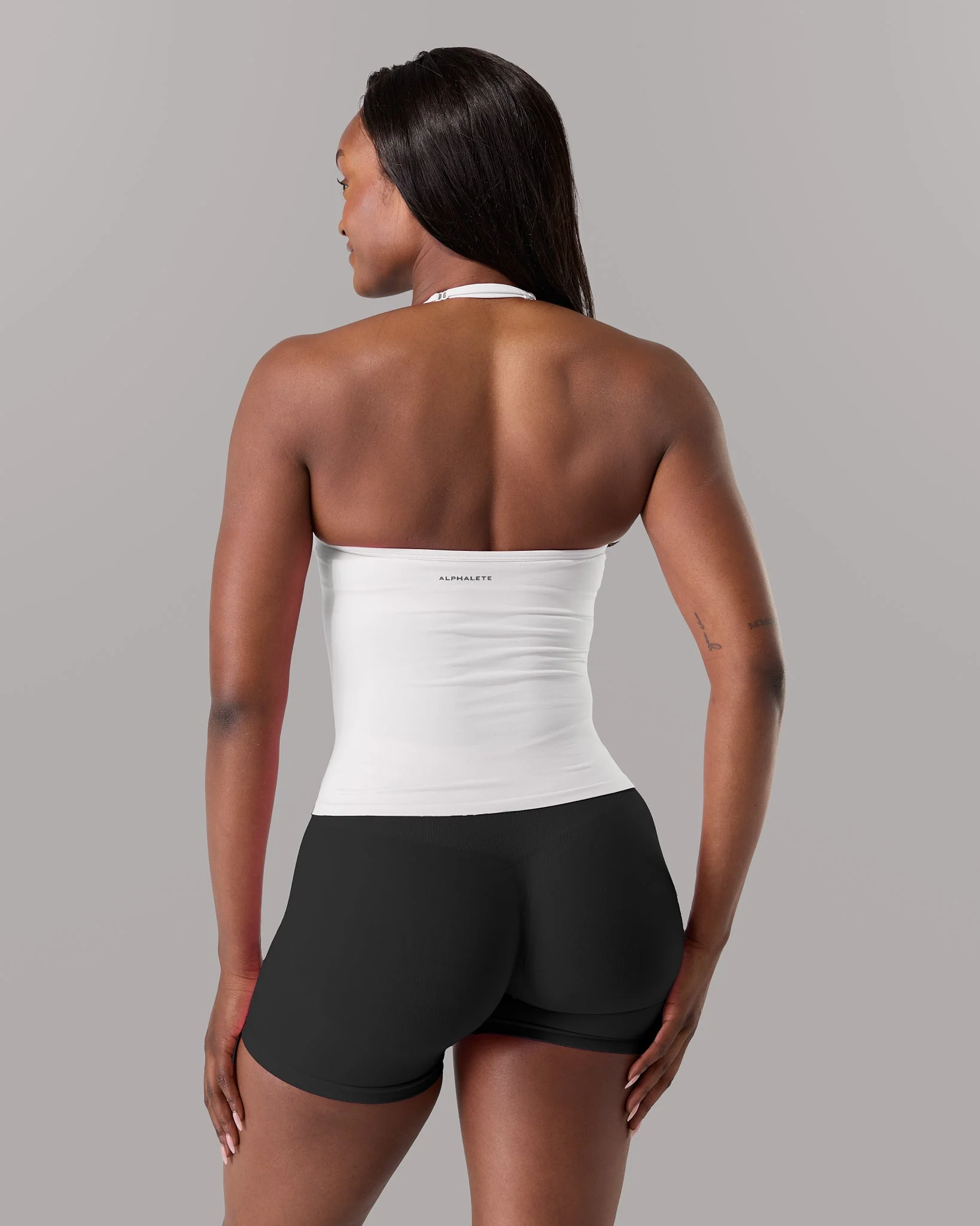 Halter Push Tank - White - Image 3