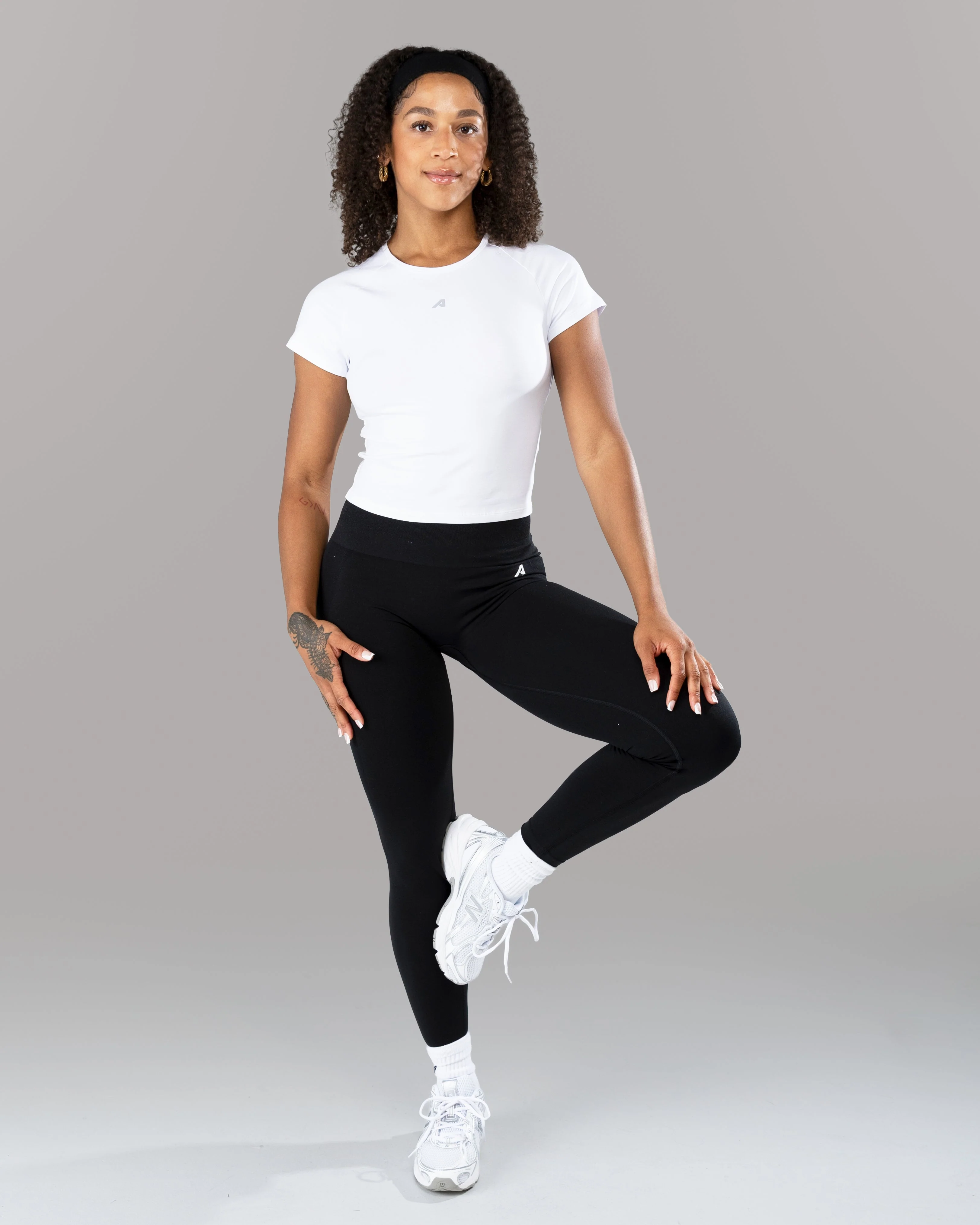 Icon Baby Tee - White - Image 4