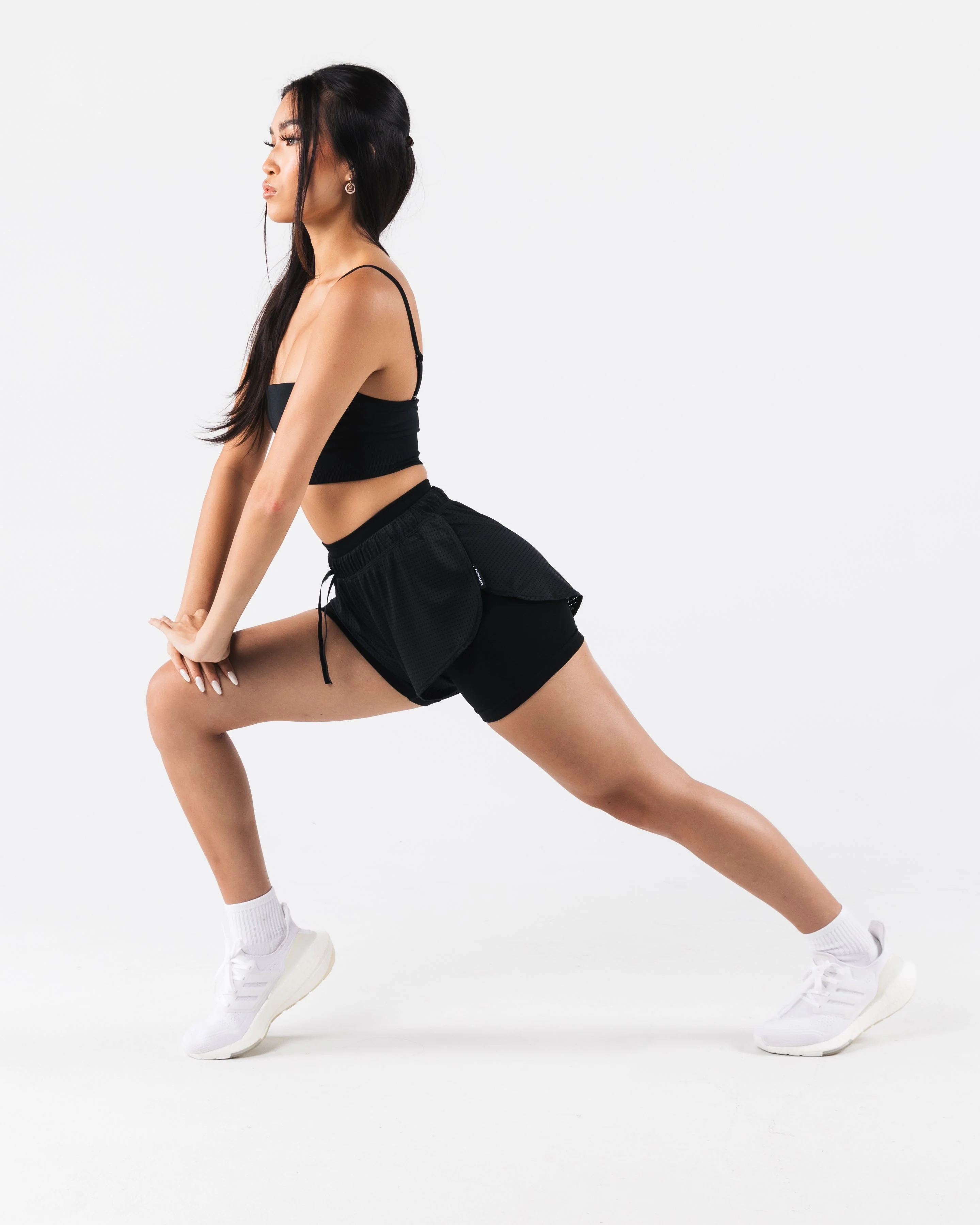 Margo Mesh Short - Black - Image 3