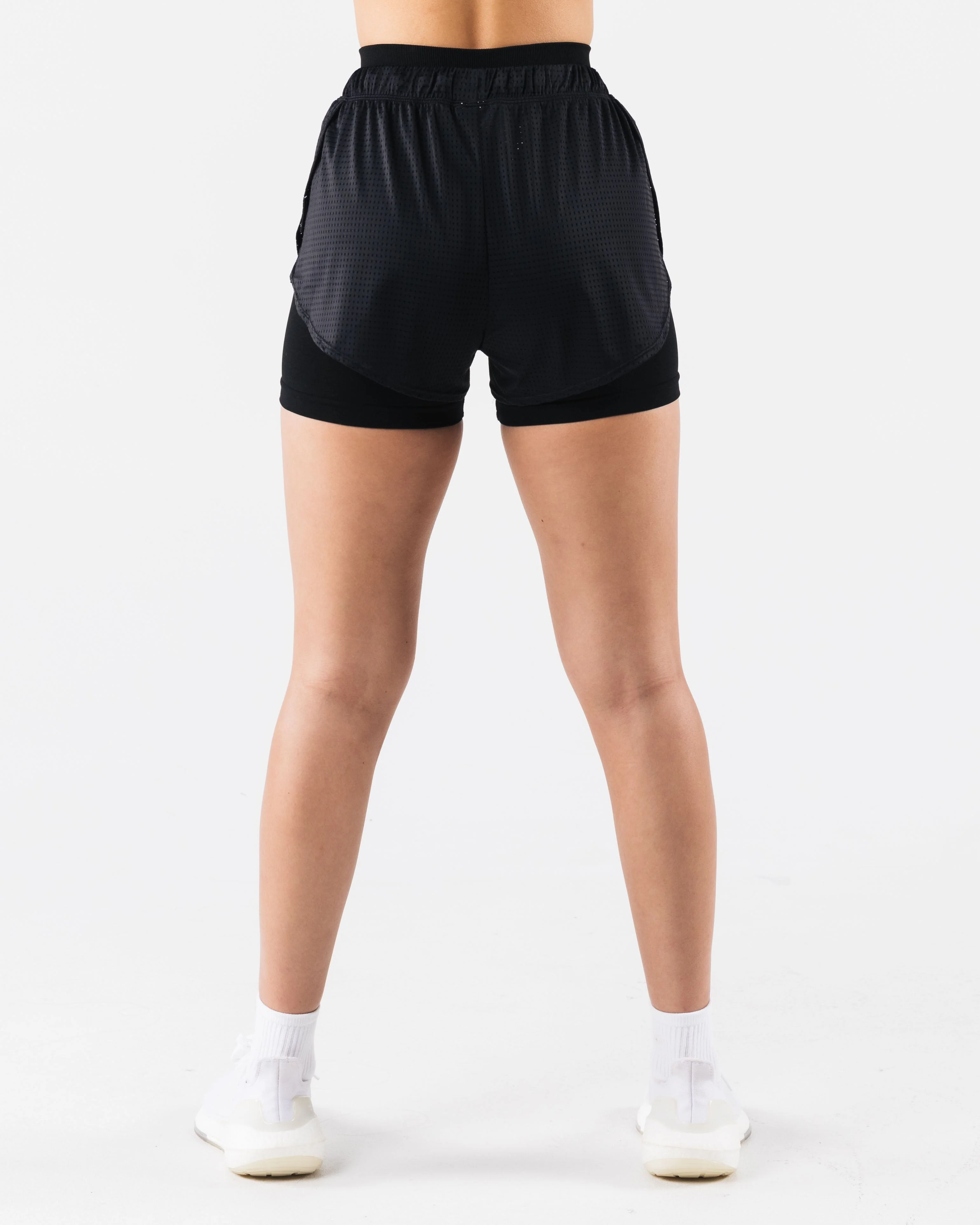 Margo Mesh Short - Black - Image 7