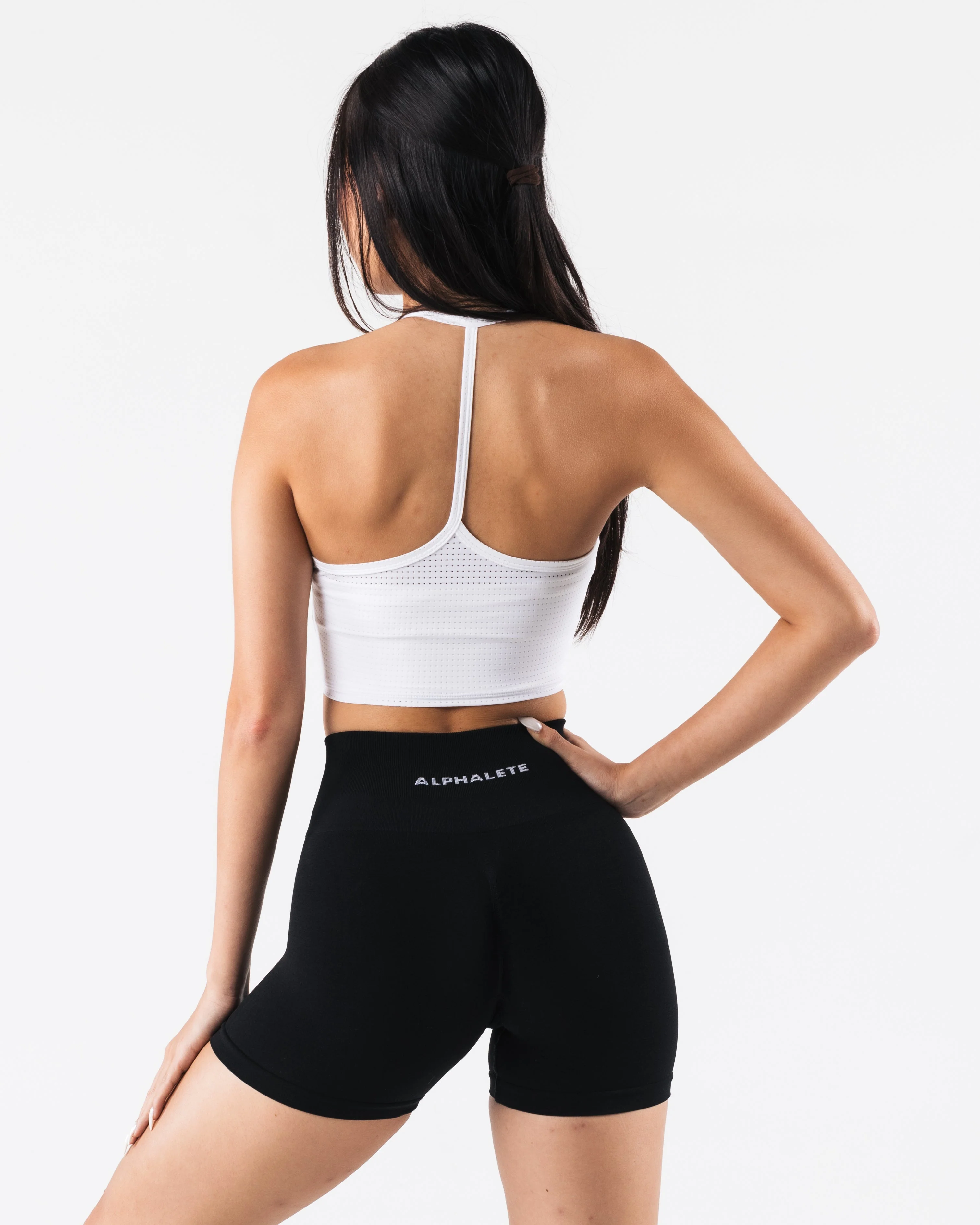 Margo Mesh Tank - White - Image 4