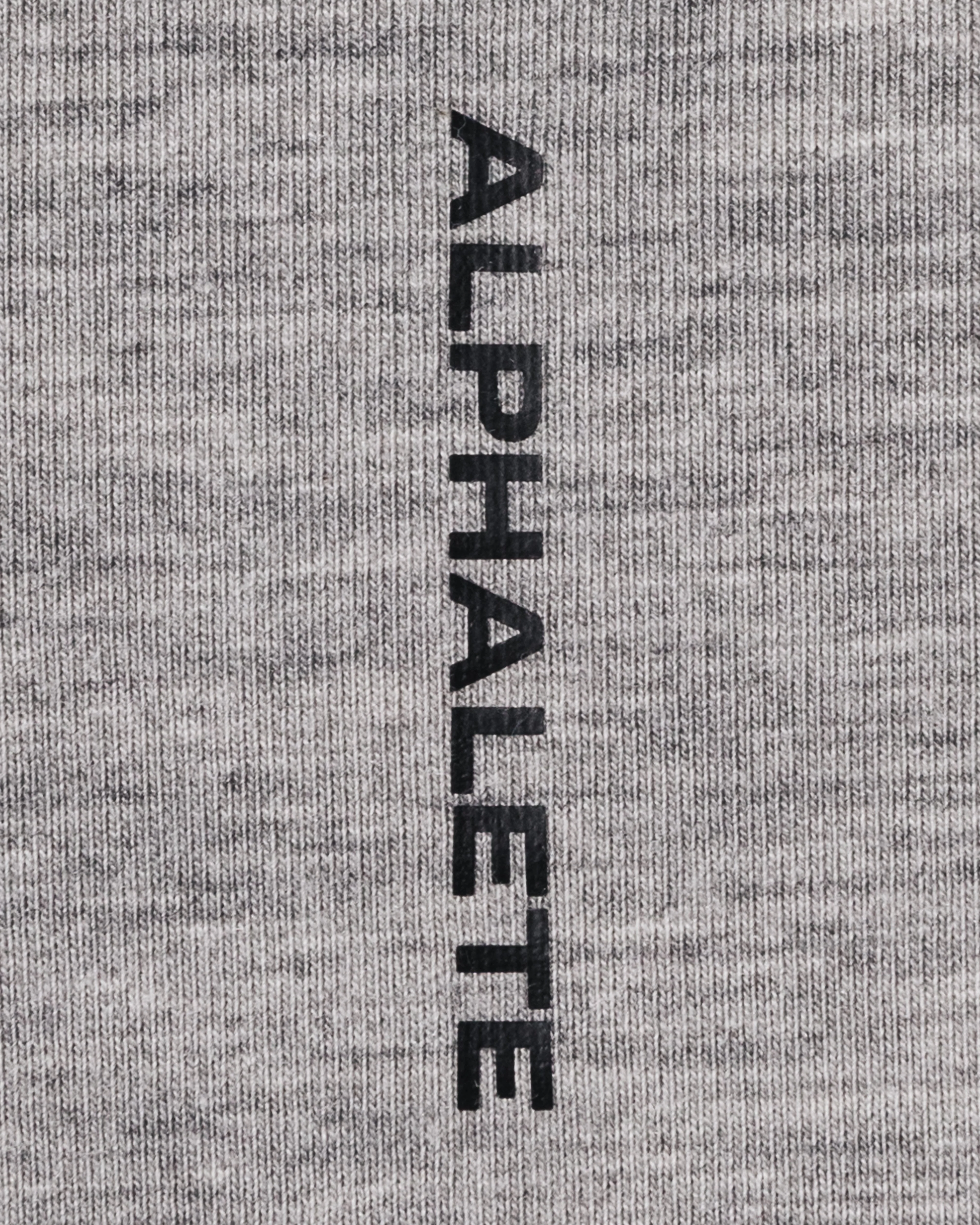 OT Crop Tee - Light Heather Grey - Image 6
