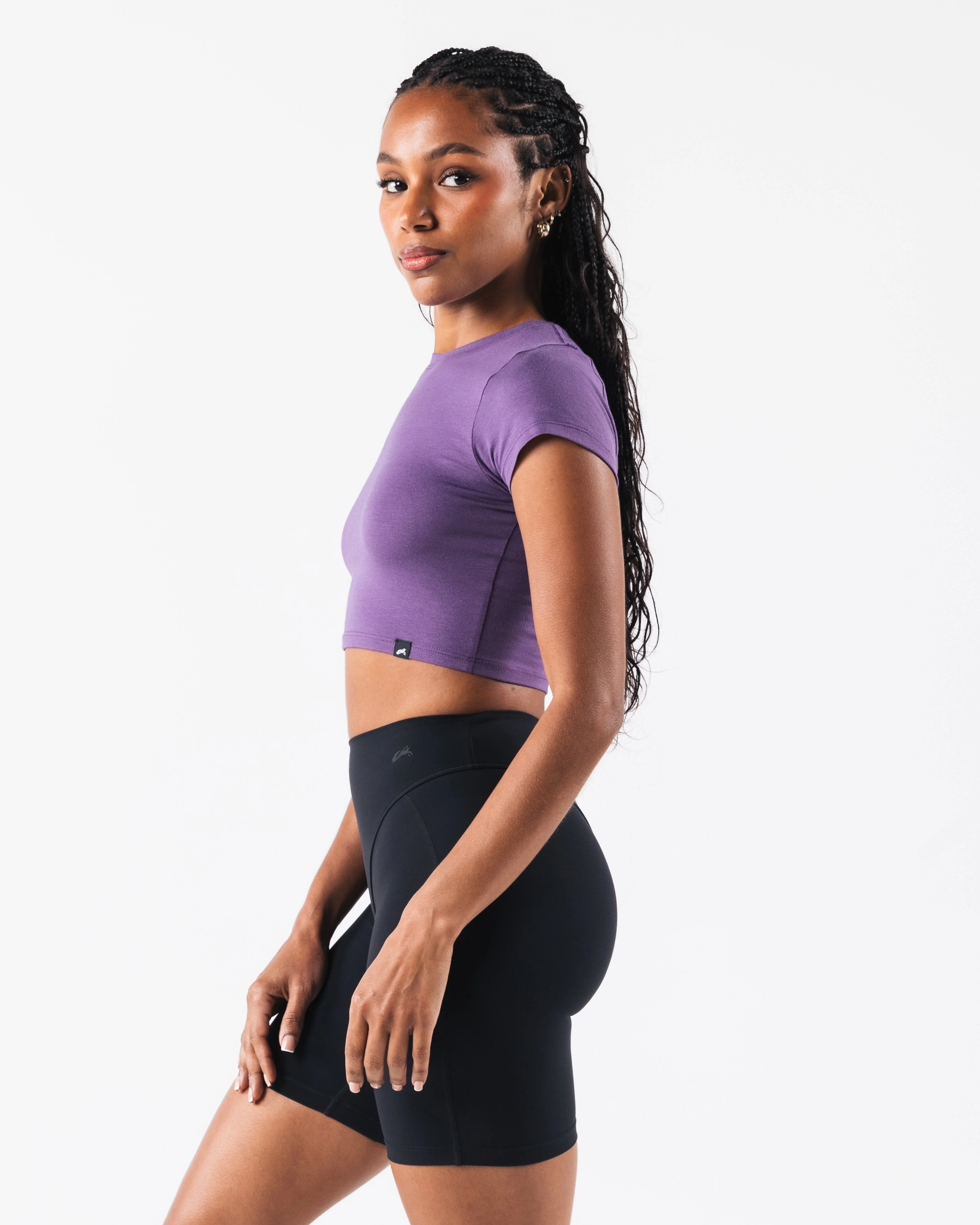 OT Crop Tee - Photon - Image 3