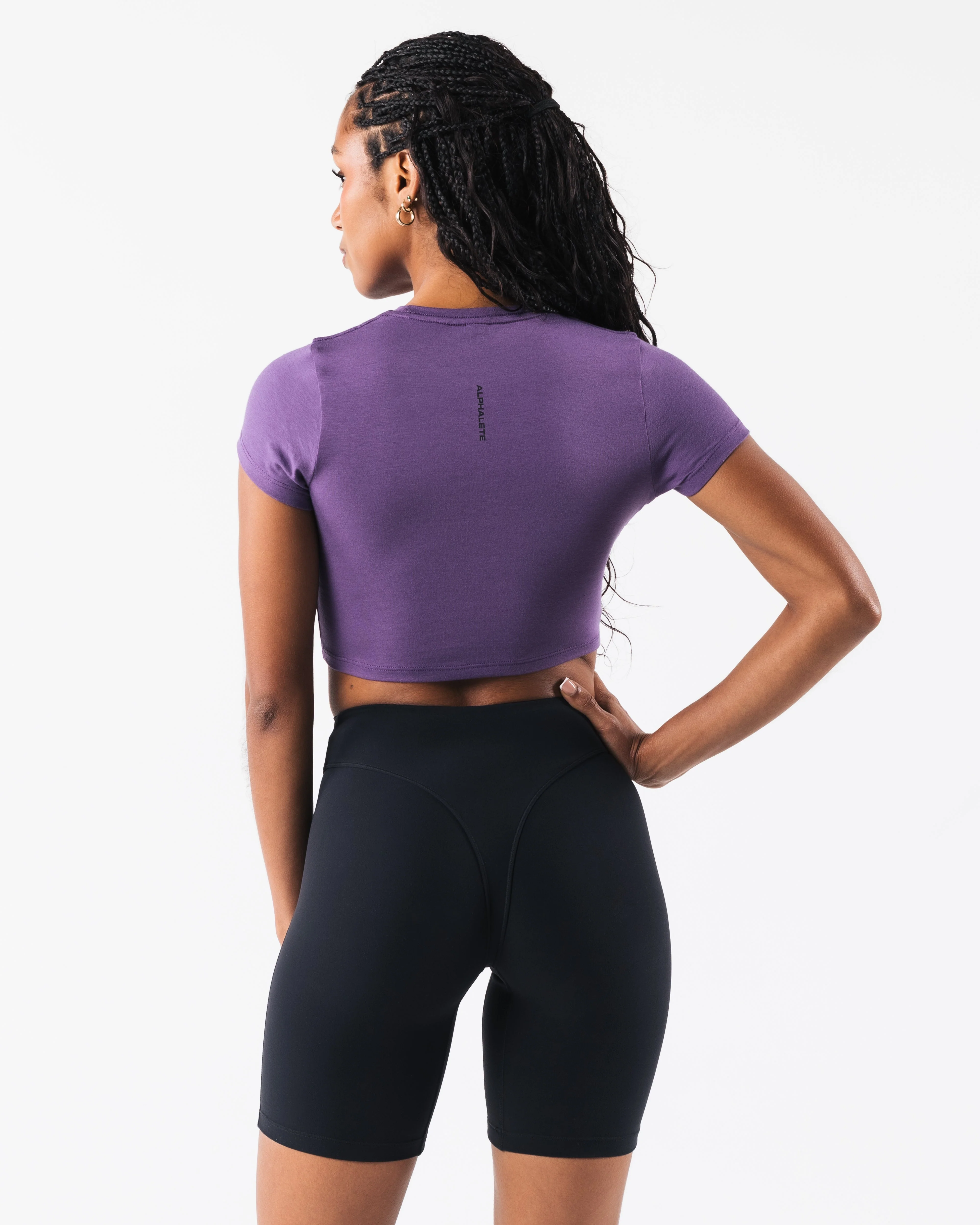 OT Crop Tee - Photon - Image 4