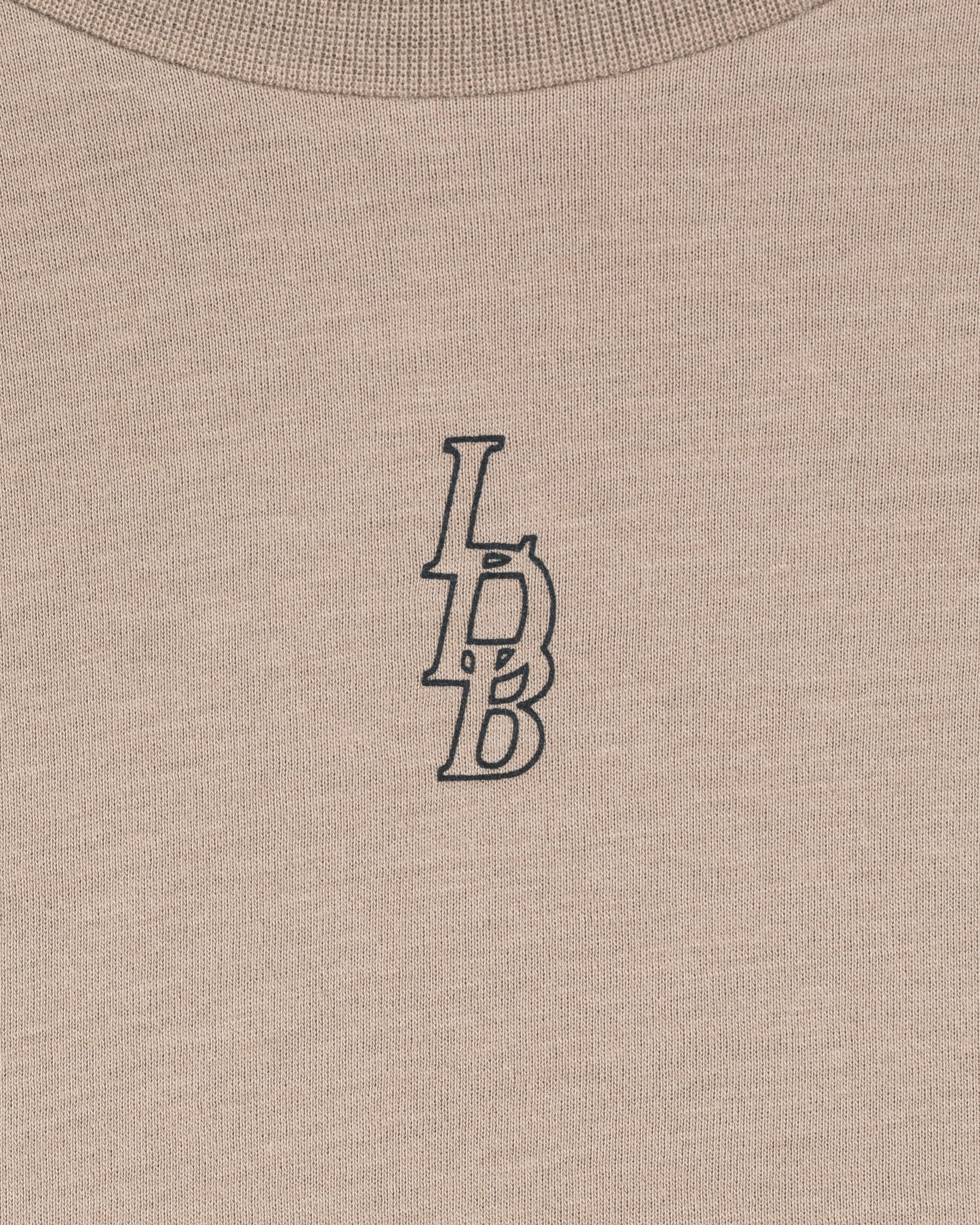 LDB Oversized Crop Tee - Dune - Image 5