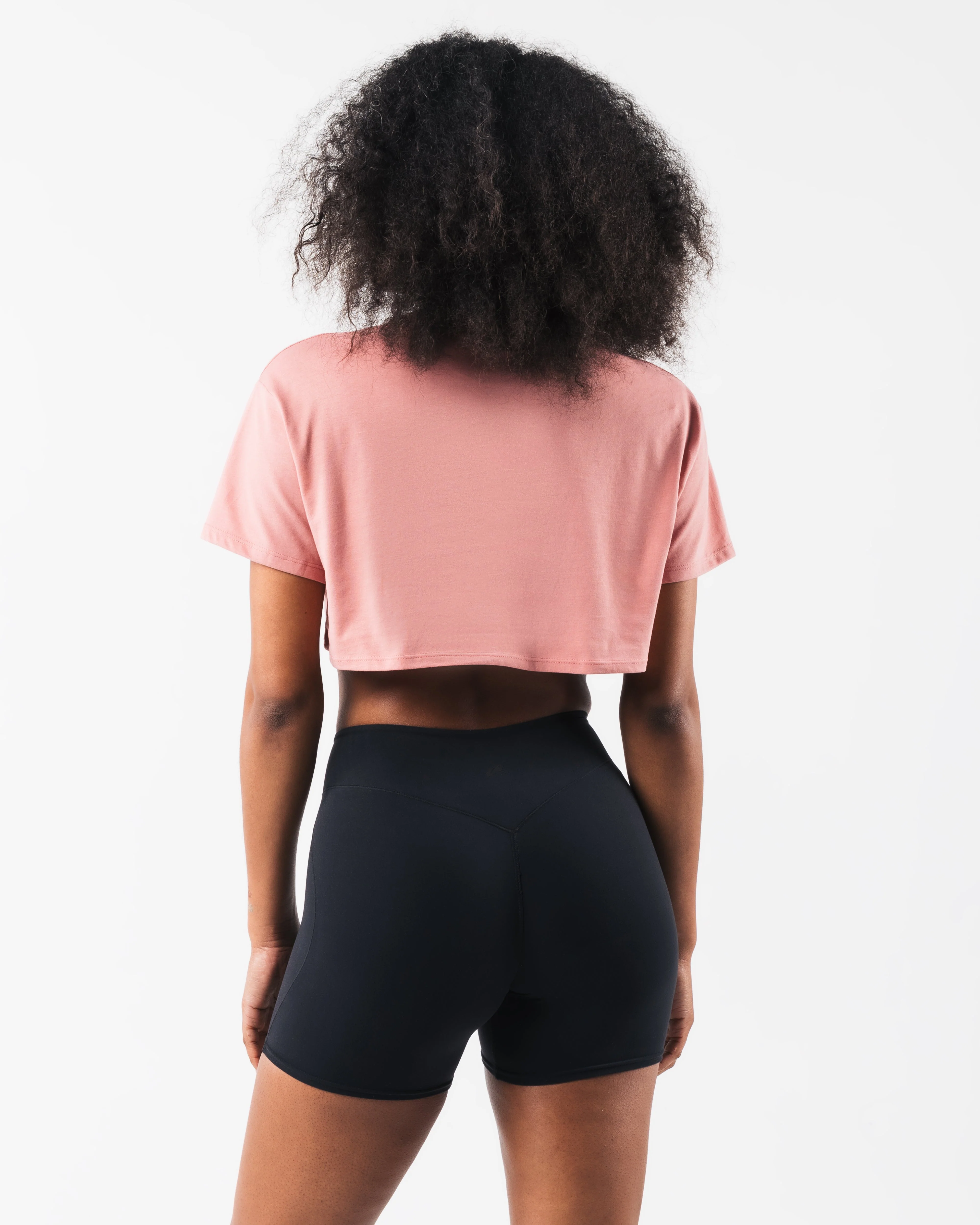 LDB Oversized Crop Tee - Primrose - Image 4