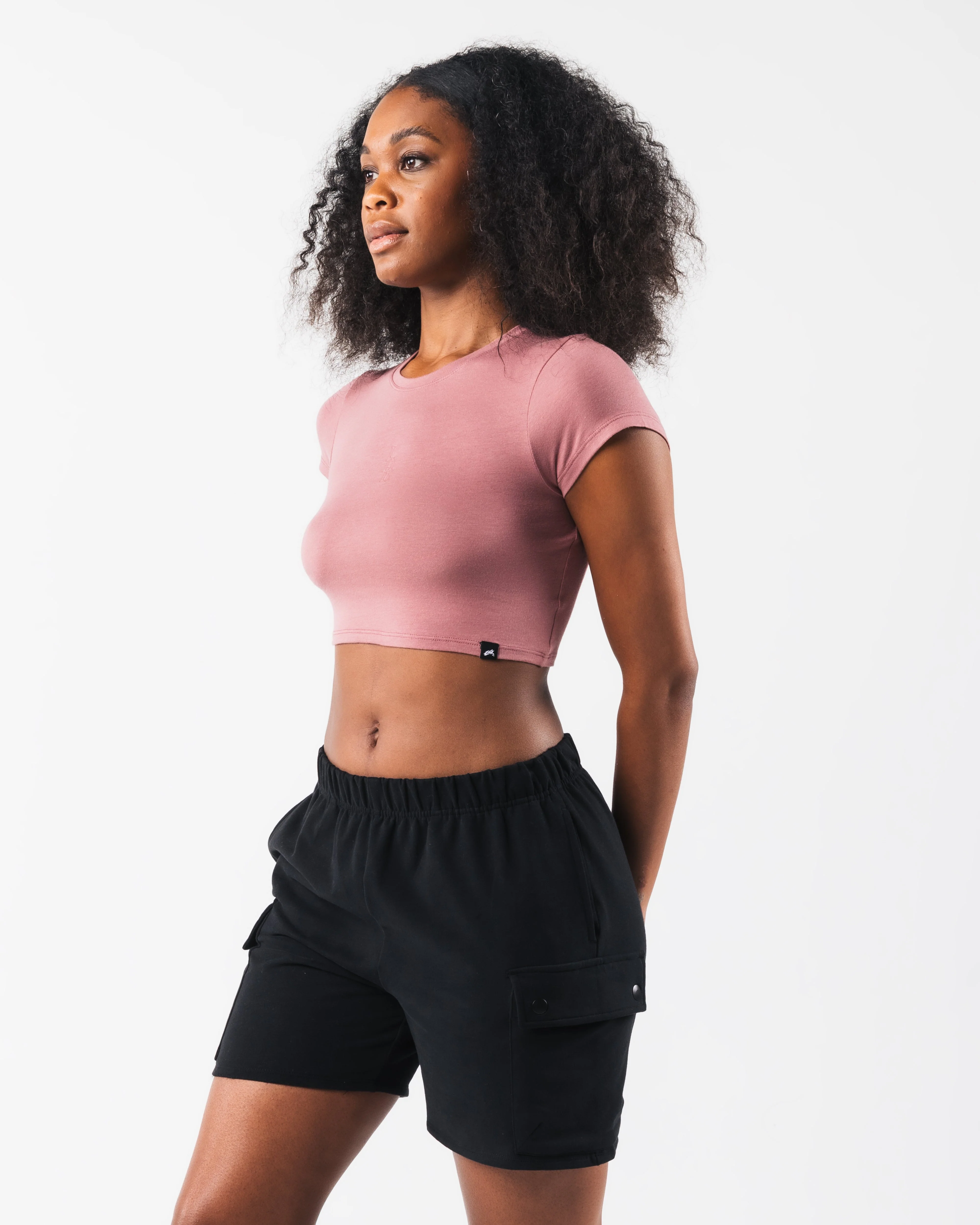 LDB Crop Tee - Desert Pink - Image 3