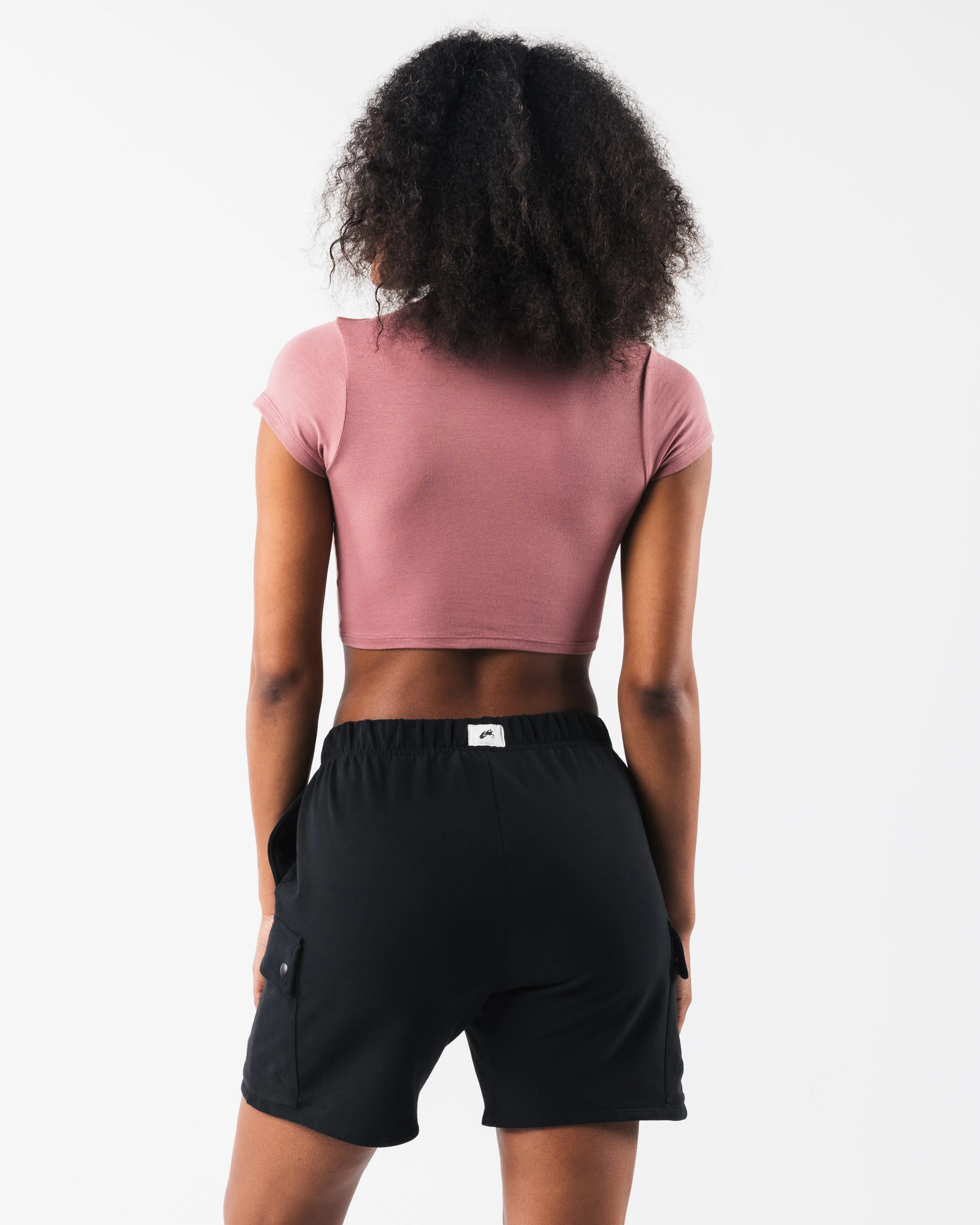 LDB Crop Tee - Desert Pink - Image 4