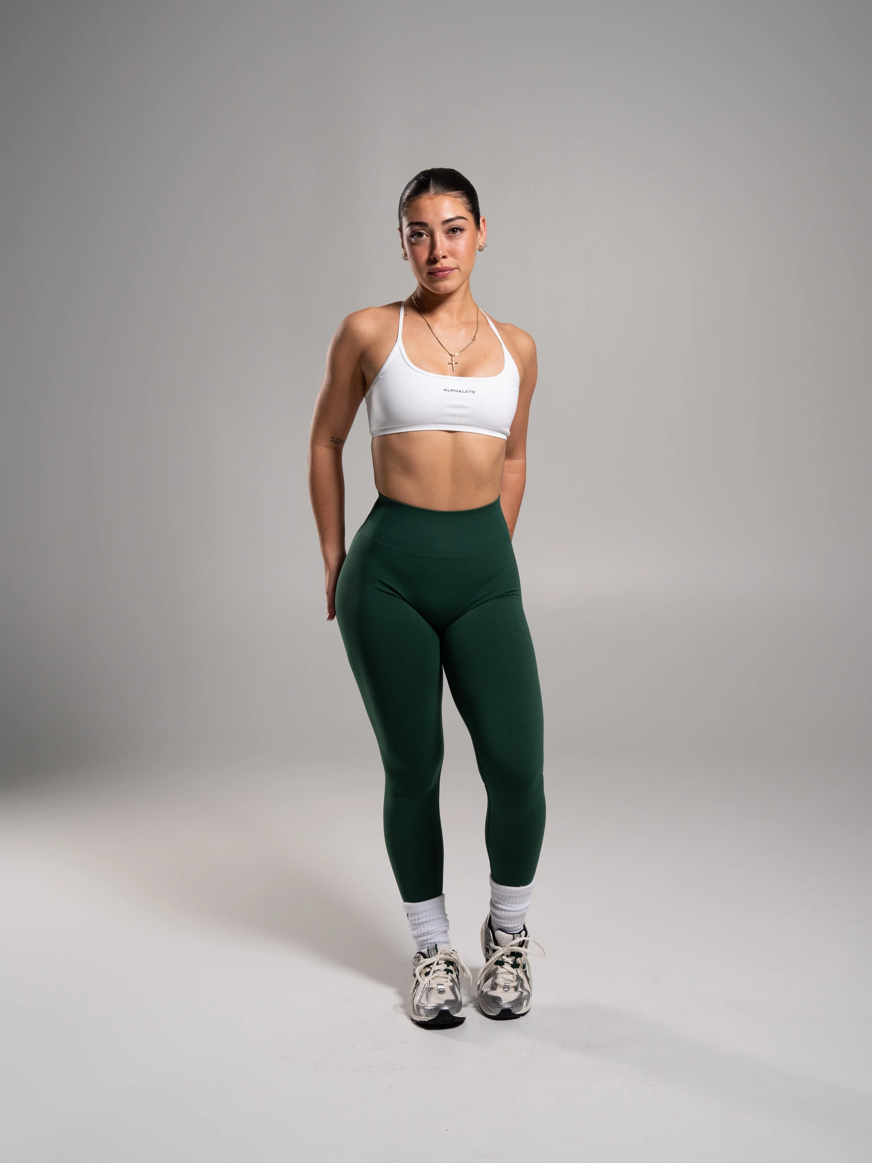 Pump High Rise Legging - Court Green - Image 5