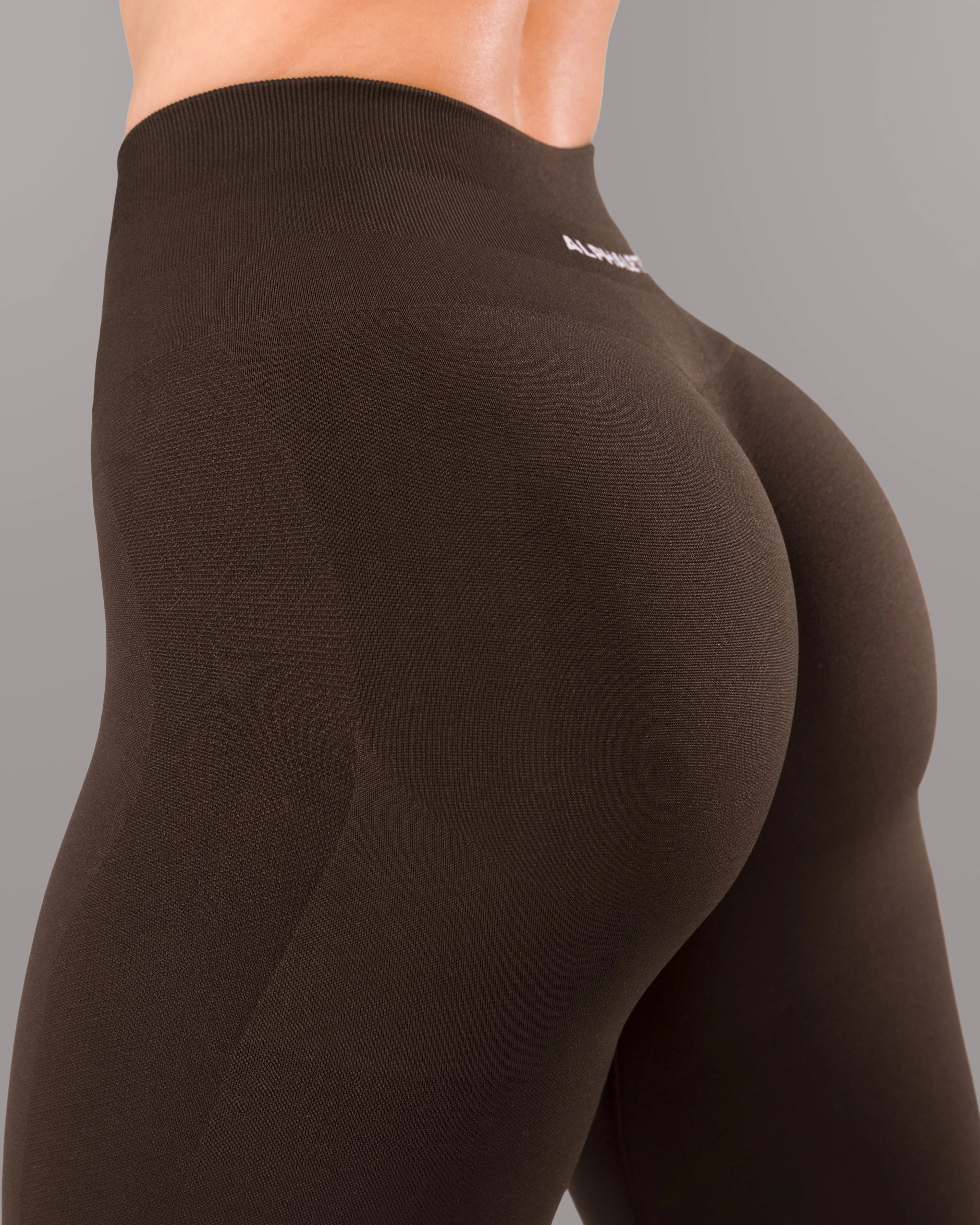 Pump Mid Rise Legging - Espresso - Image 5