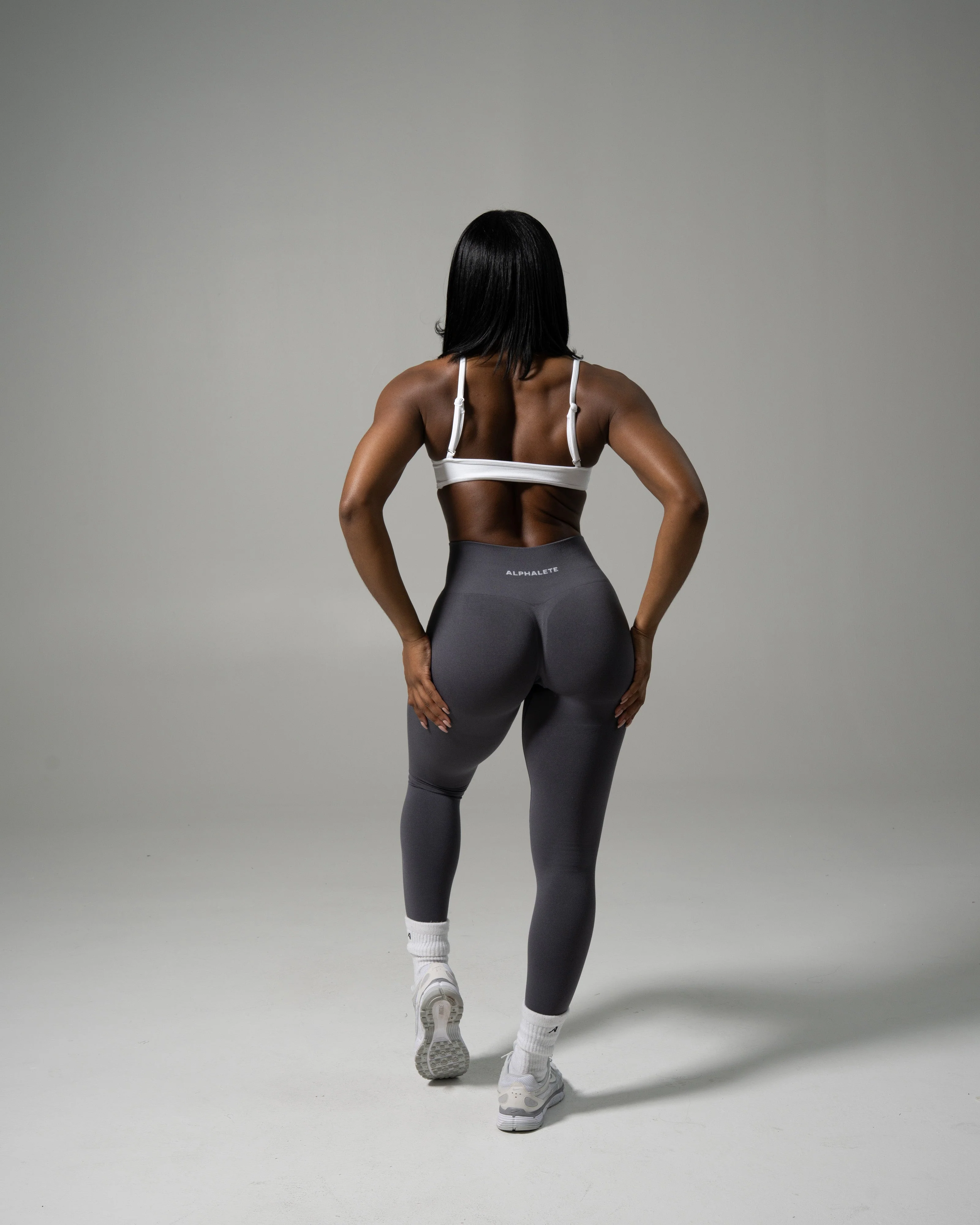 Pump Mid Rise Legging - Thunderstorm - Image 4