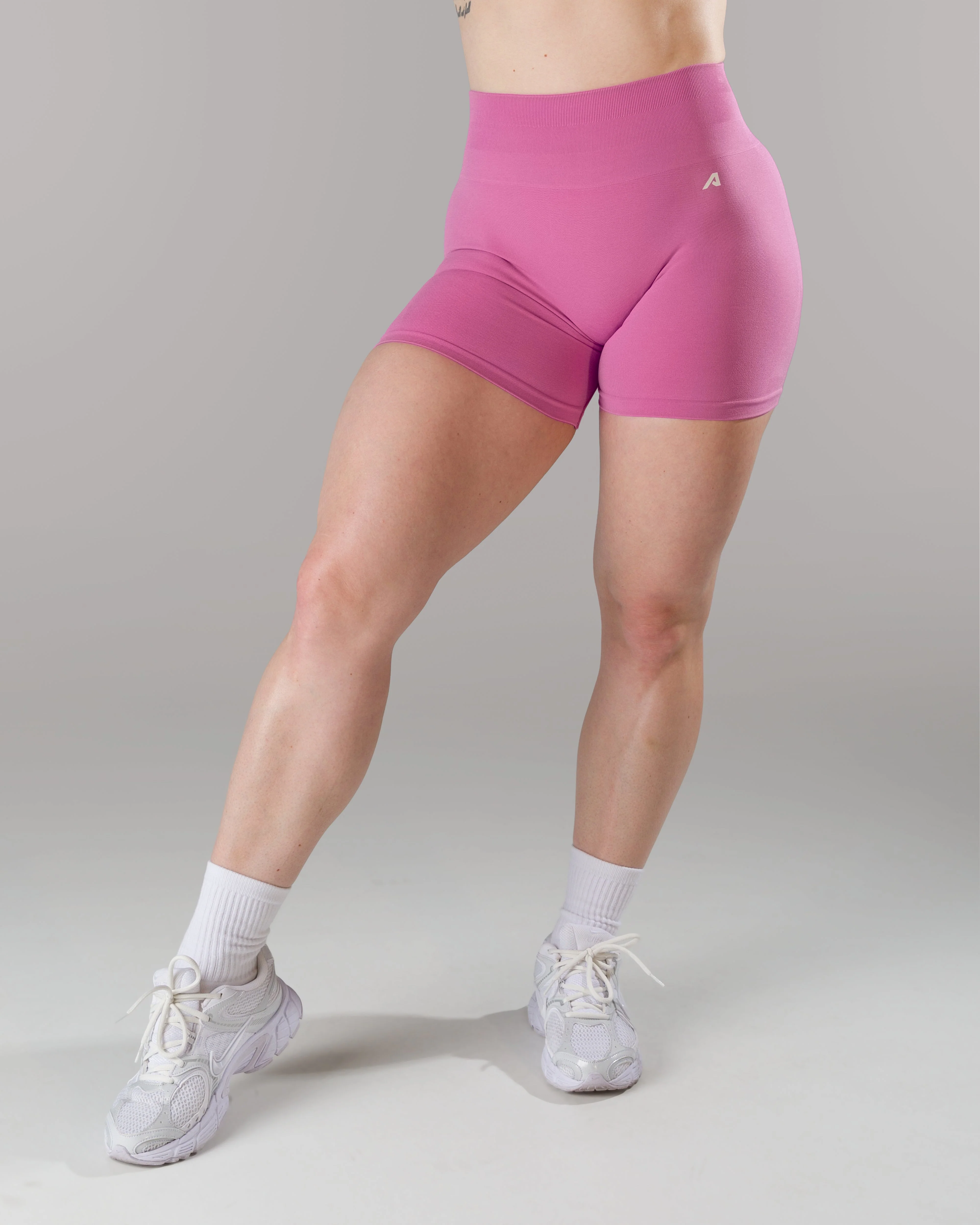 Pump Mid Rise Short - Orchid w/ Logo - Image 8
