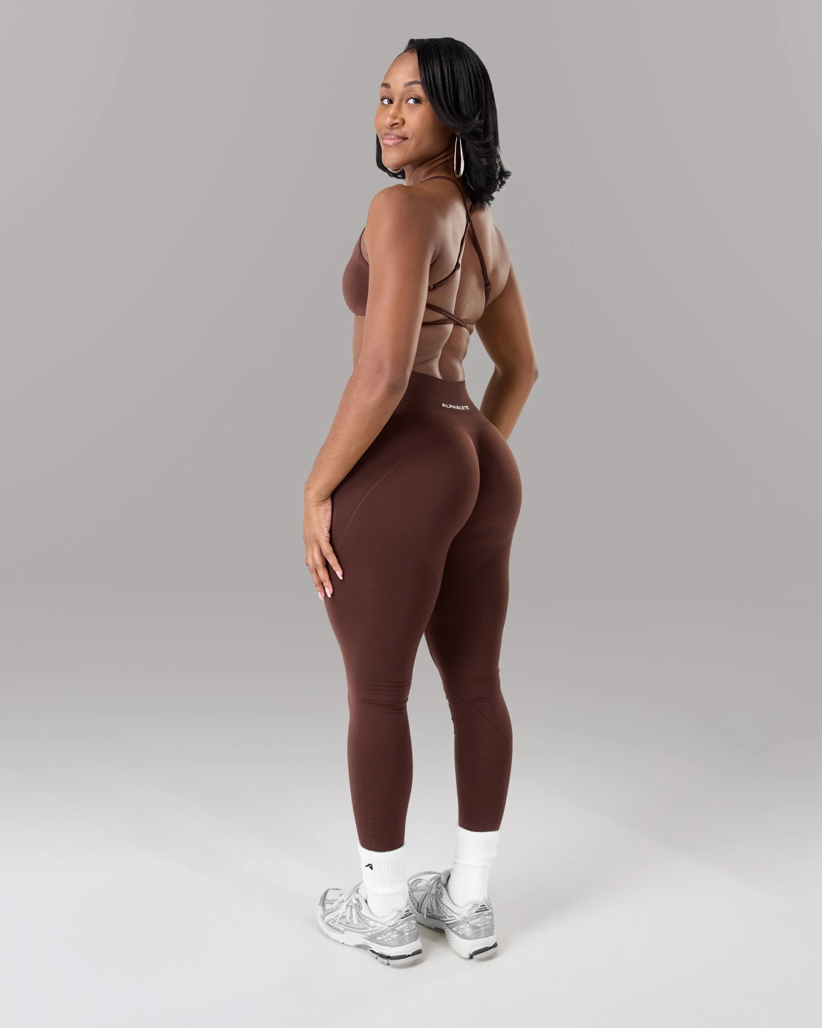 Revive High Rise Legging - Cashmere - Image 4