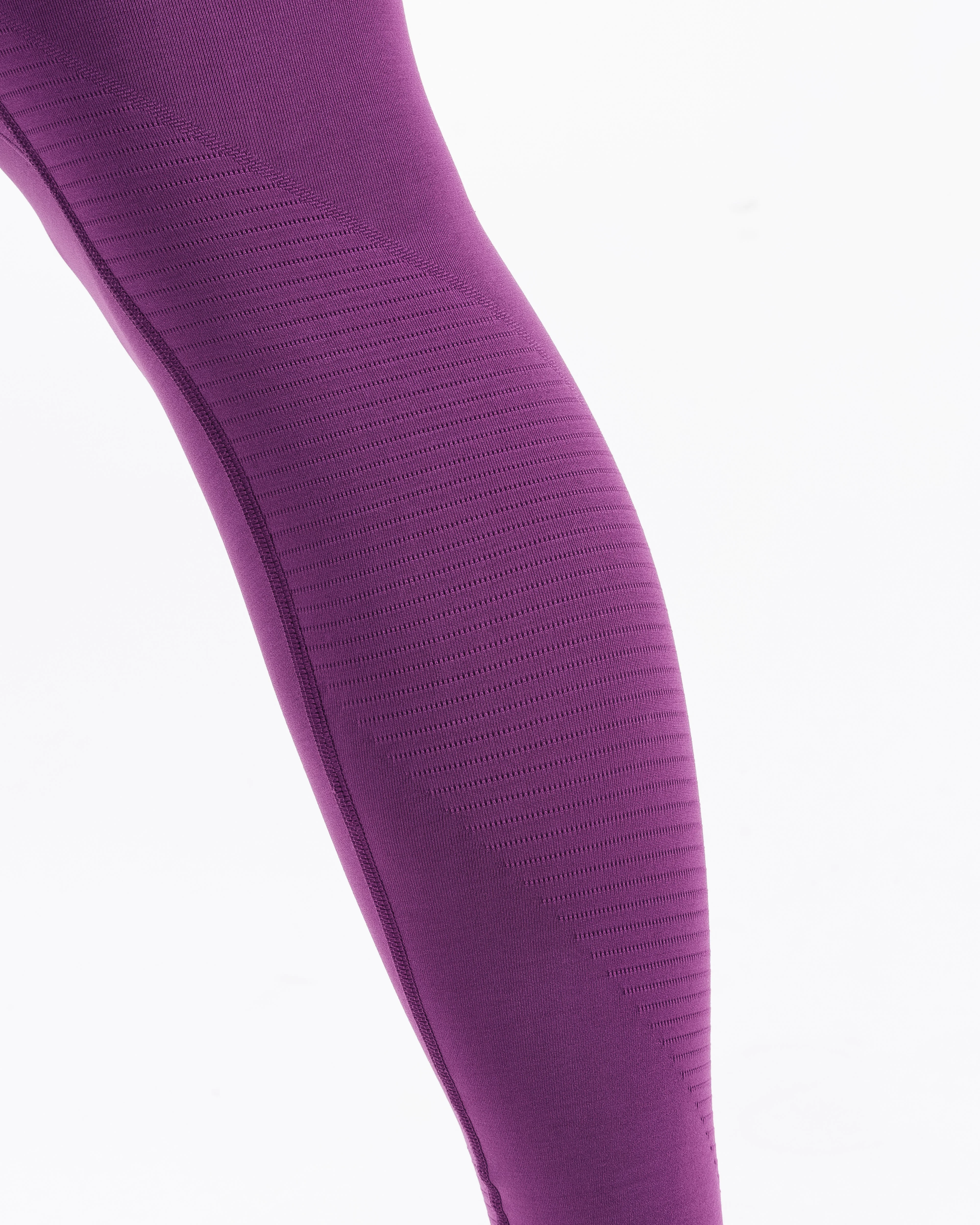 Revive High Rise Legging - Purple Noir - Image 7