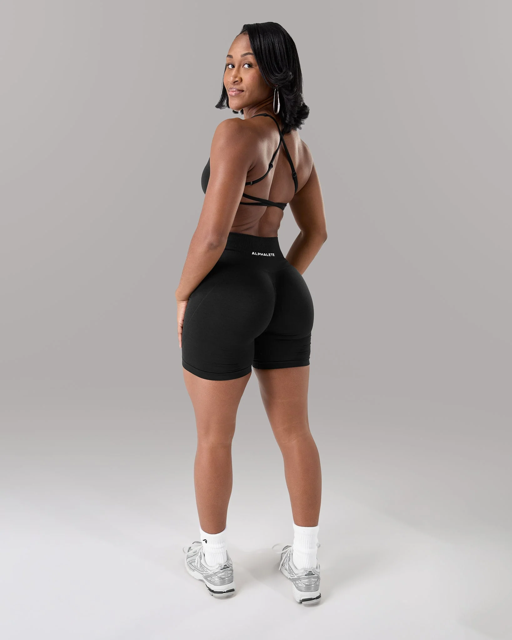Revive High Rise Short - Black - Image 4