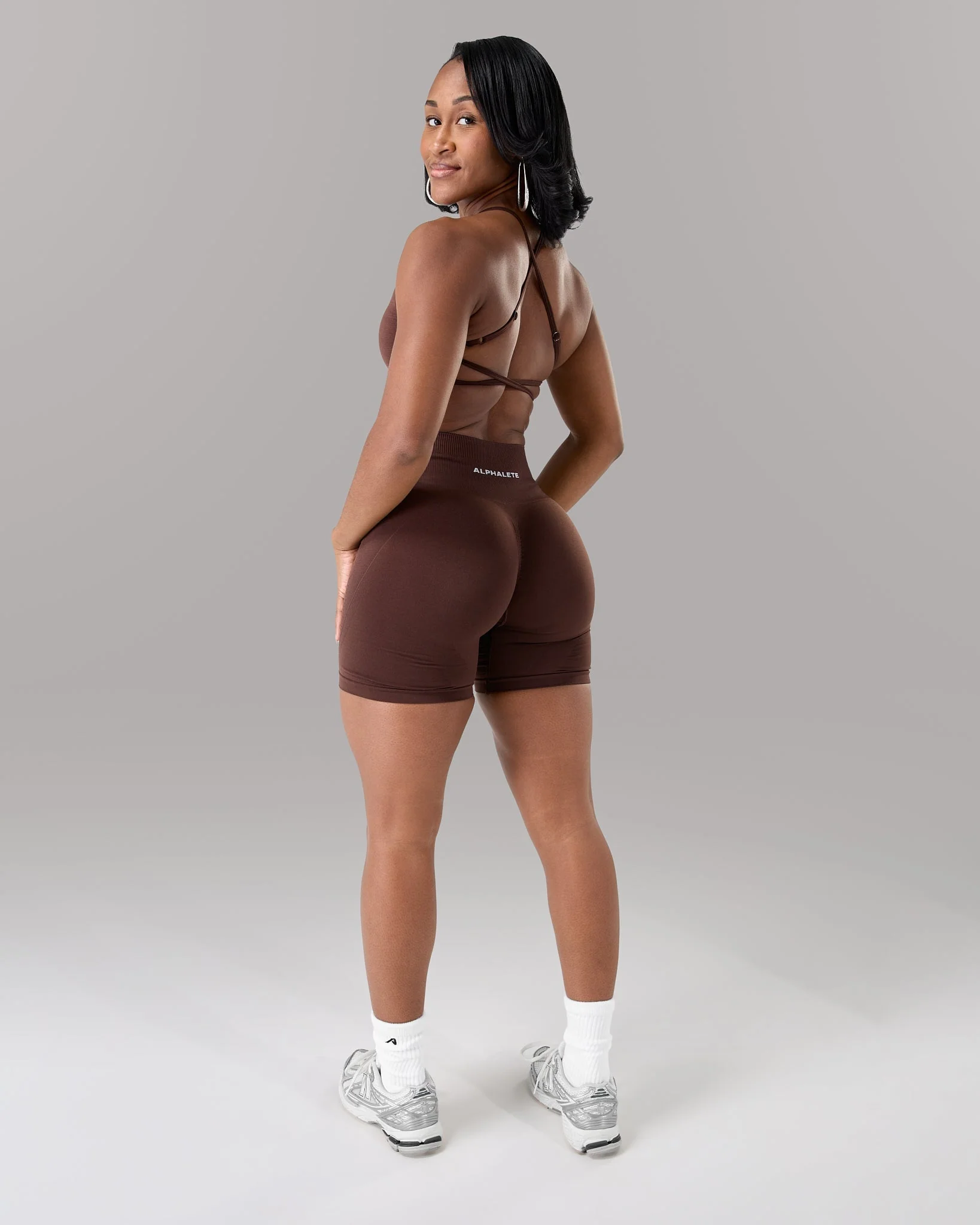 Revive High Rise Short - Cashmere - Image 4