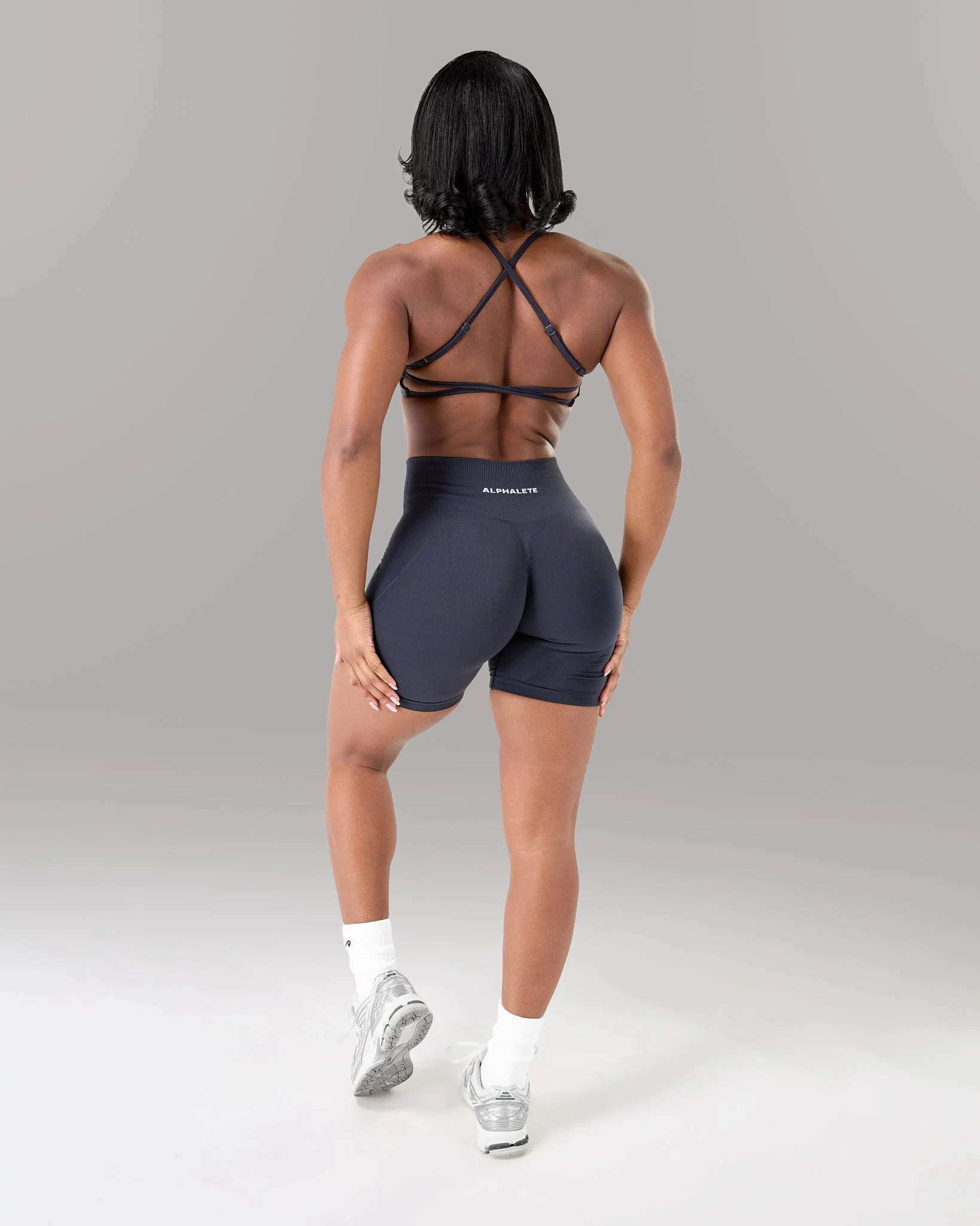 Revive High Rise Short - Deep Navy - Image 4